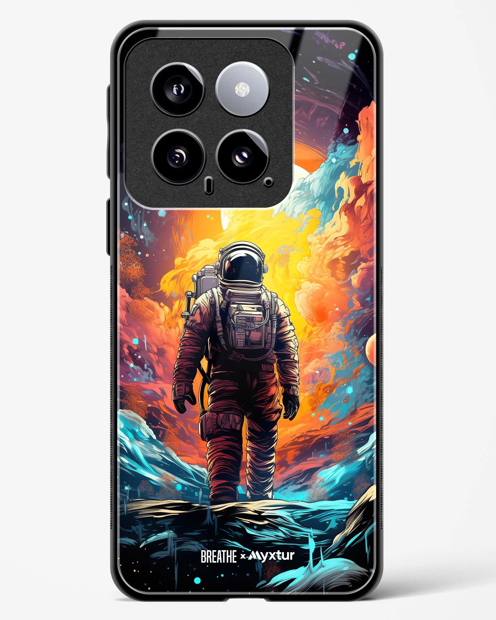 Technicolor Space Adventure [BREATHE] Glass Case Phone Cover (Xiaomi) - Image 161
