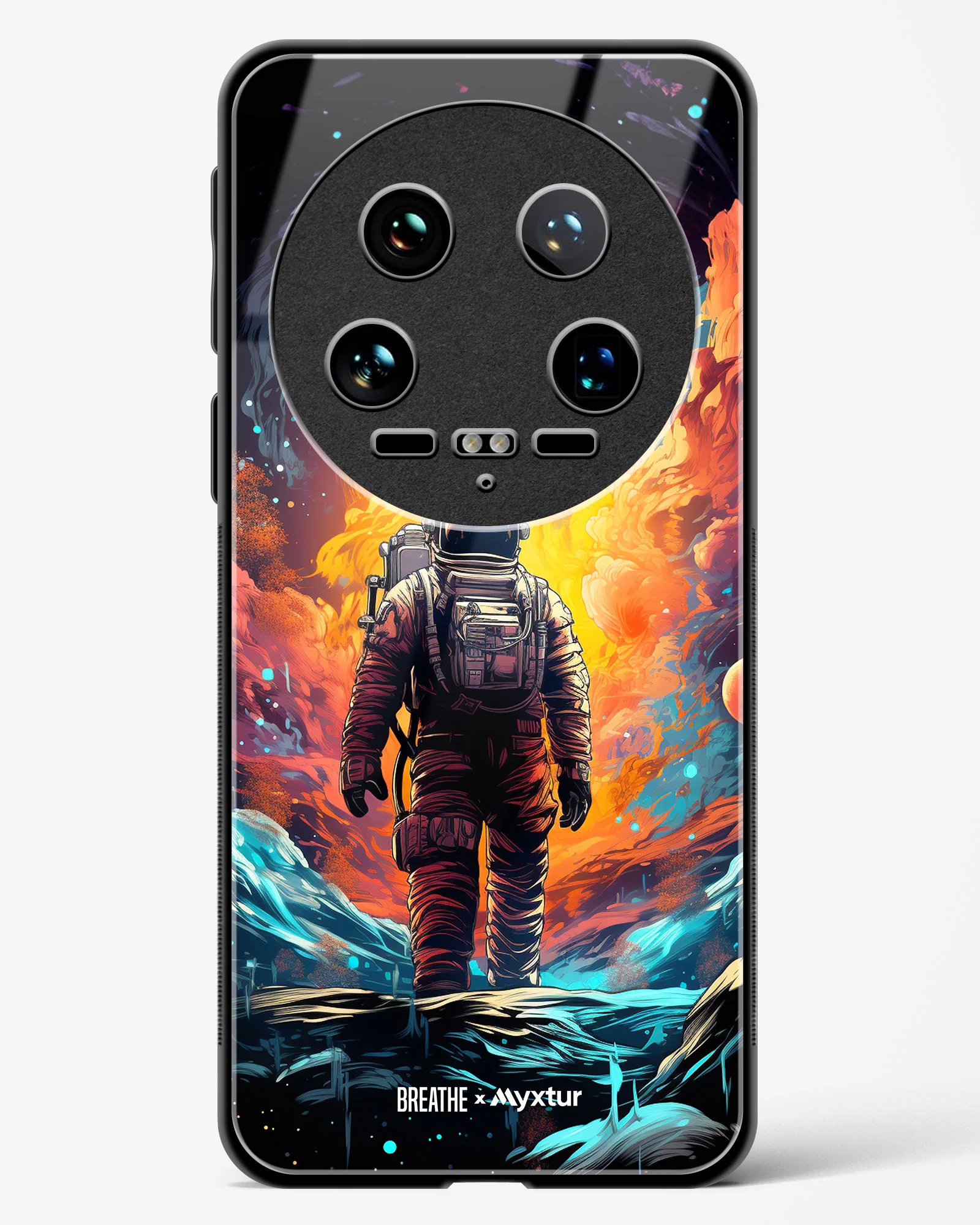 Technicolor Space Adventure [BREATHE] Glass Case Phone Cover (Xiaomi) - Image 163