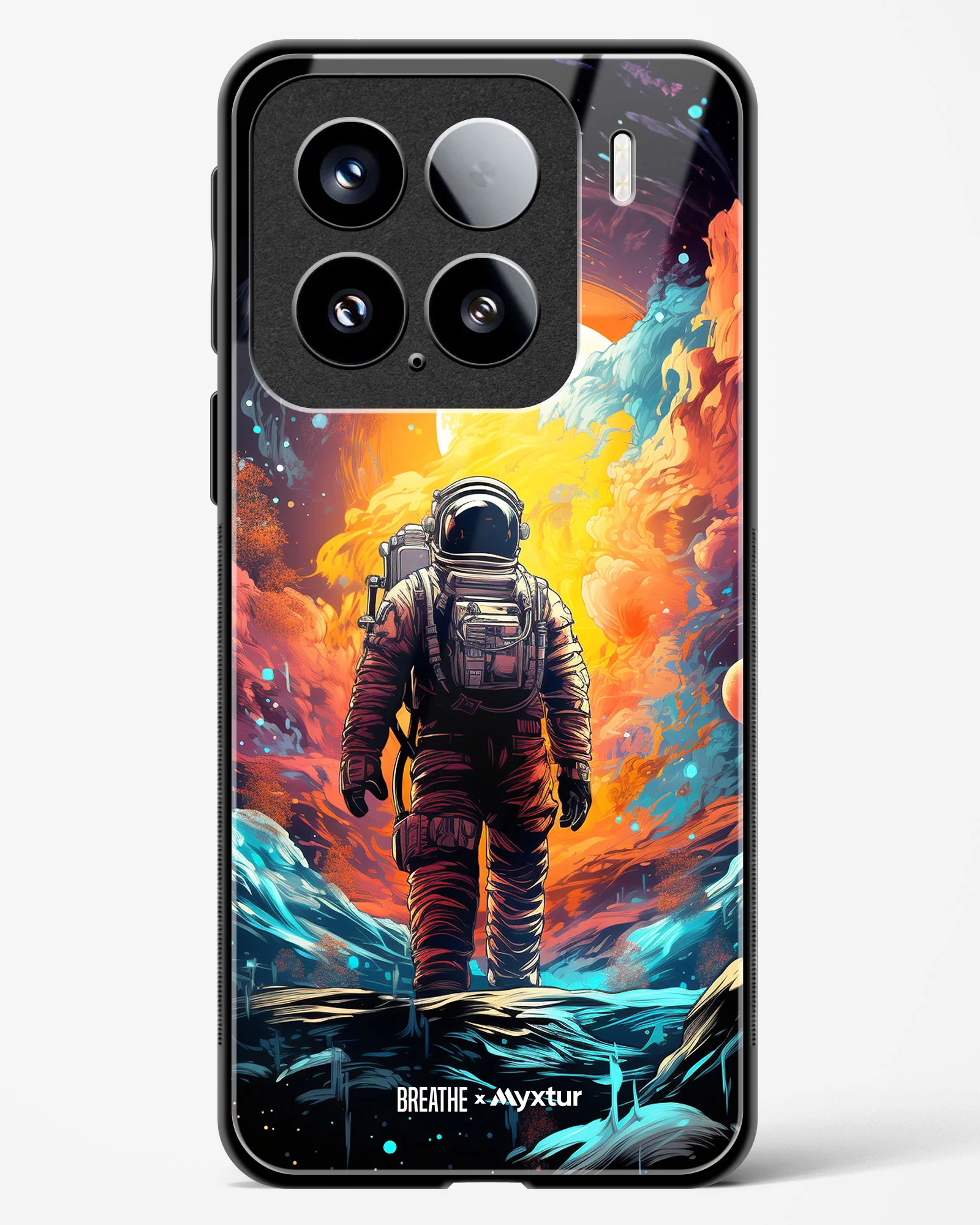 Technicolor Space Adventure [BREATHE] Glass Case Phone Cover (Xiaomi) - Image 165