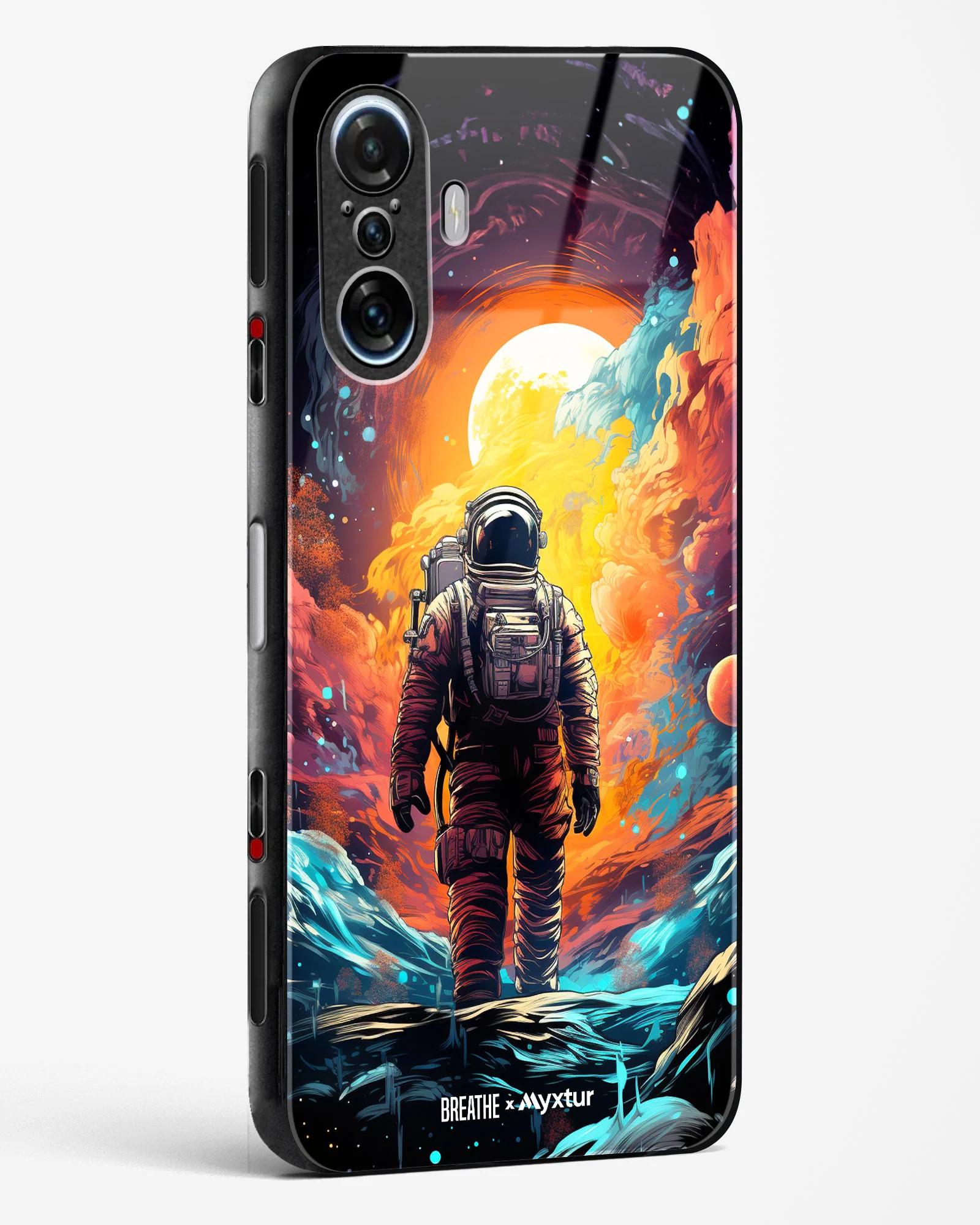 Technicolor Space Adventure [BREATHE] Glass Case Phone Cover (Xiaomi) - Image 22