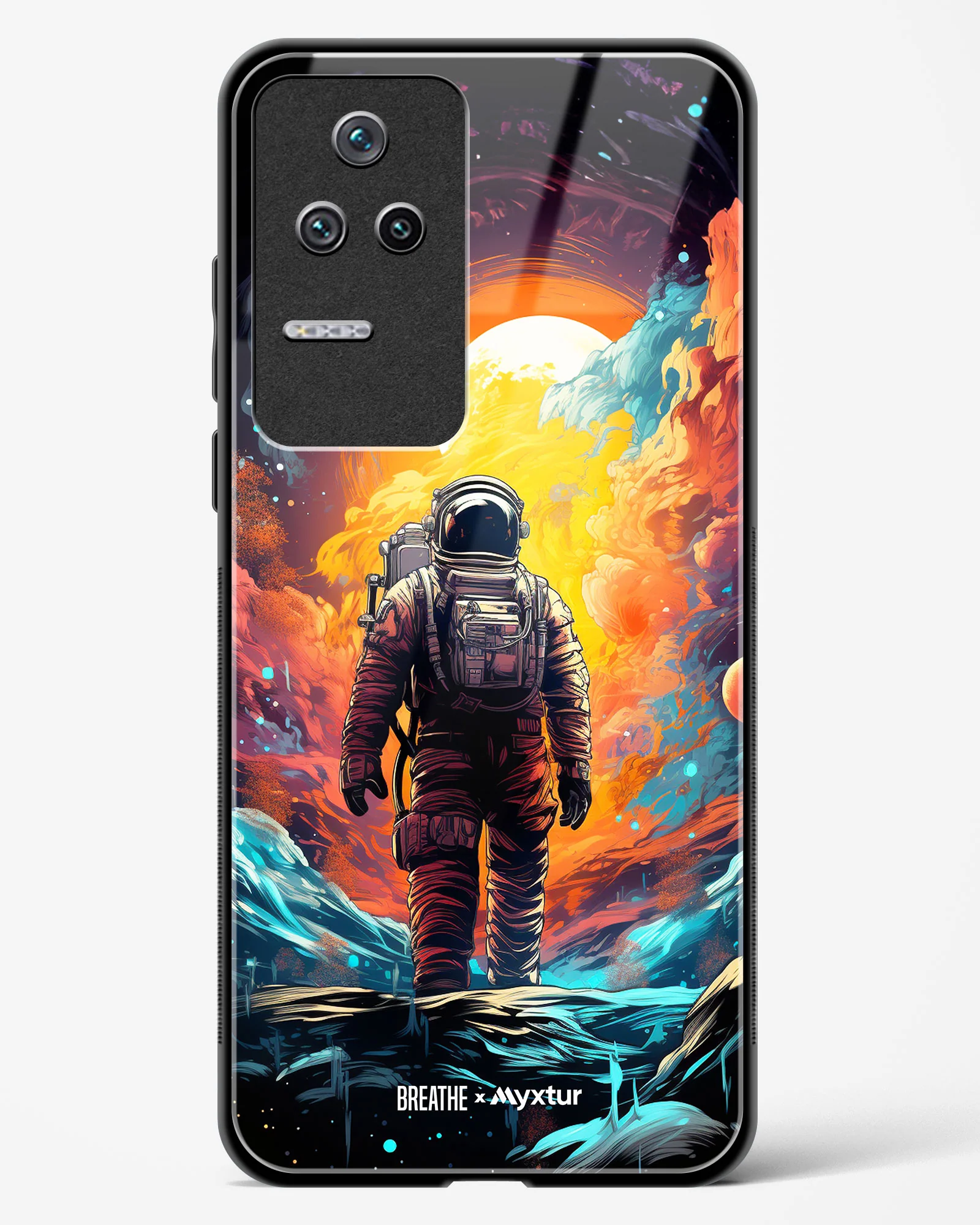 Technicolor Space Adventure [BREATHE] Glass Case Phone Cover (Xiaomi) - Image 23