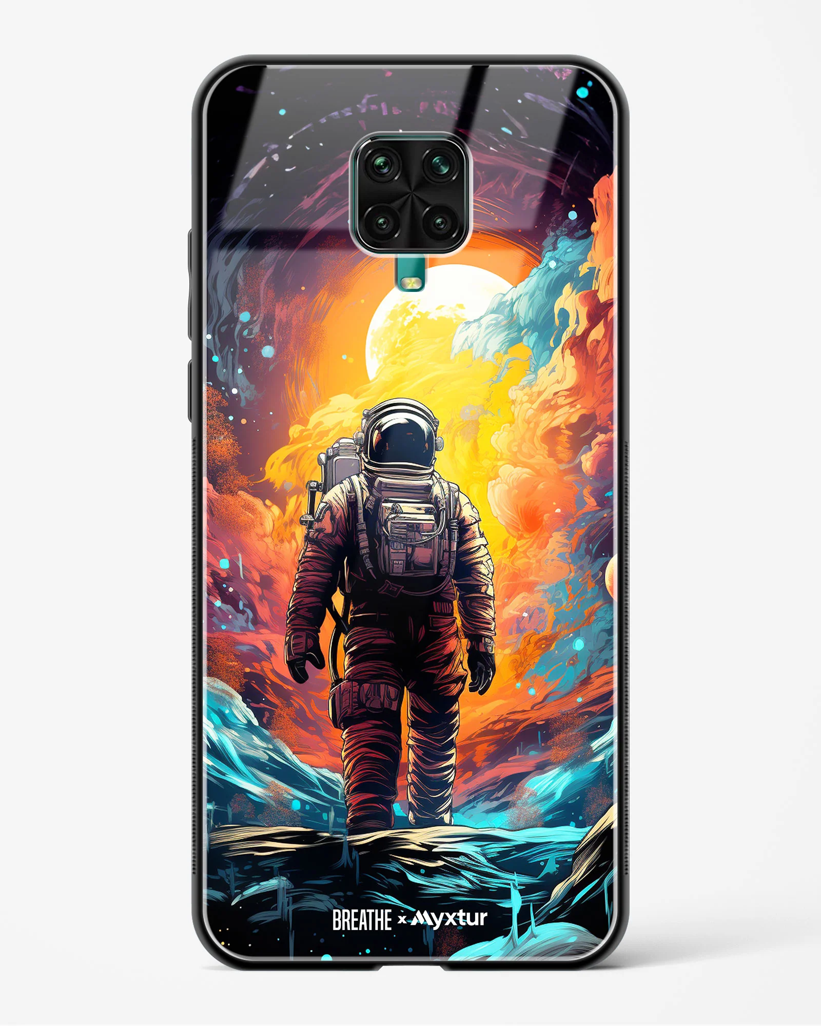 Technicolor Space Adventure [BREATHE] Glass Case Phone Cover (Xiaomi) - Image 31