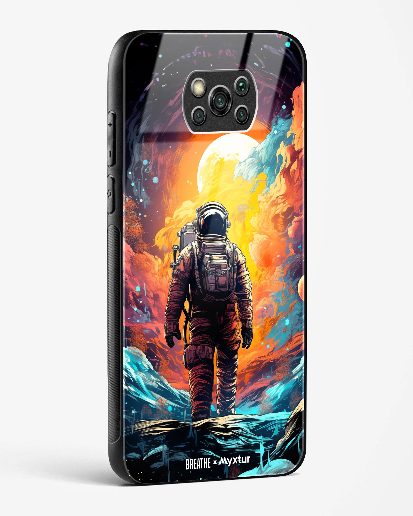 Technicolor Space Adventure [BREATHE] Glass Case Phone Cover (Xiaomi) - Image 44