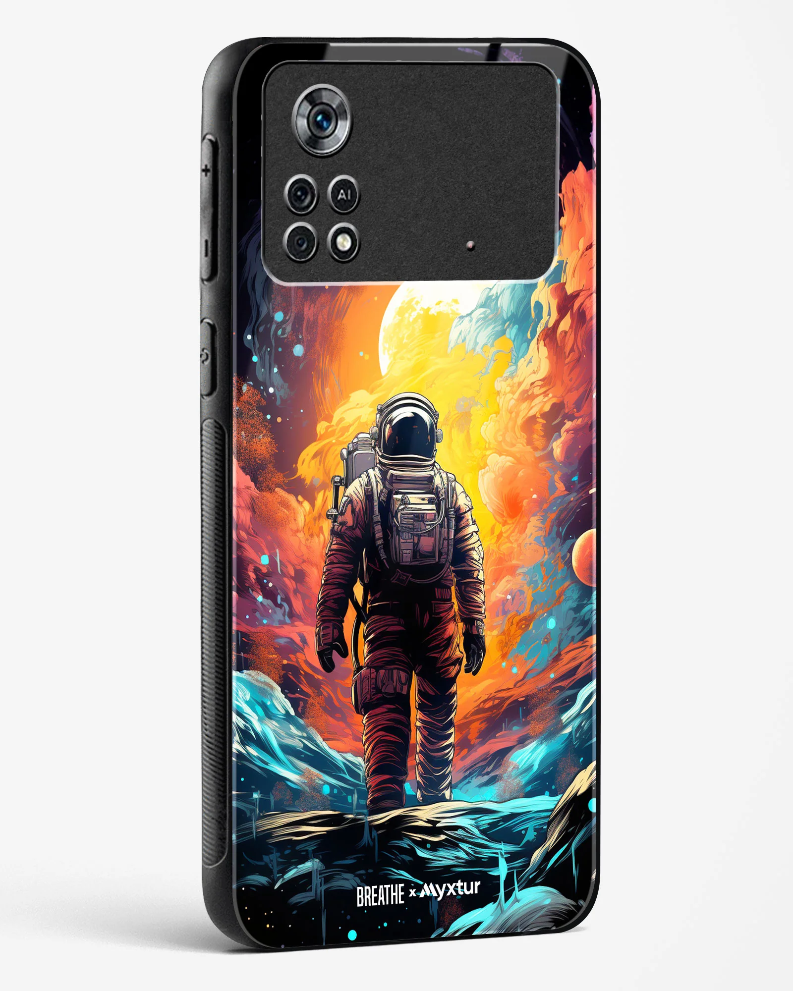 Technicolor Space Adventure [BREATHE] Glass Case Phone Cover (Xiaomi) - Image 46