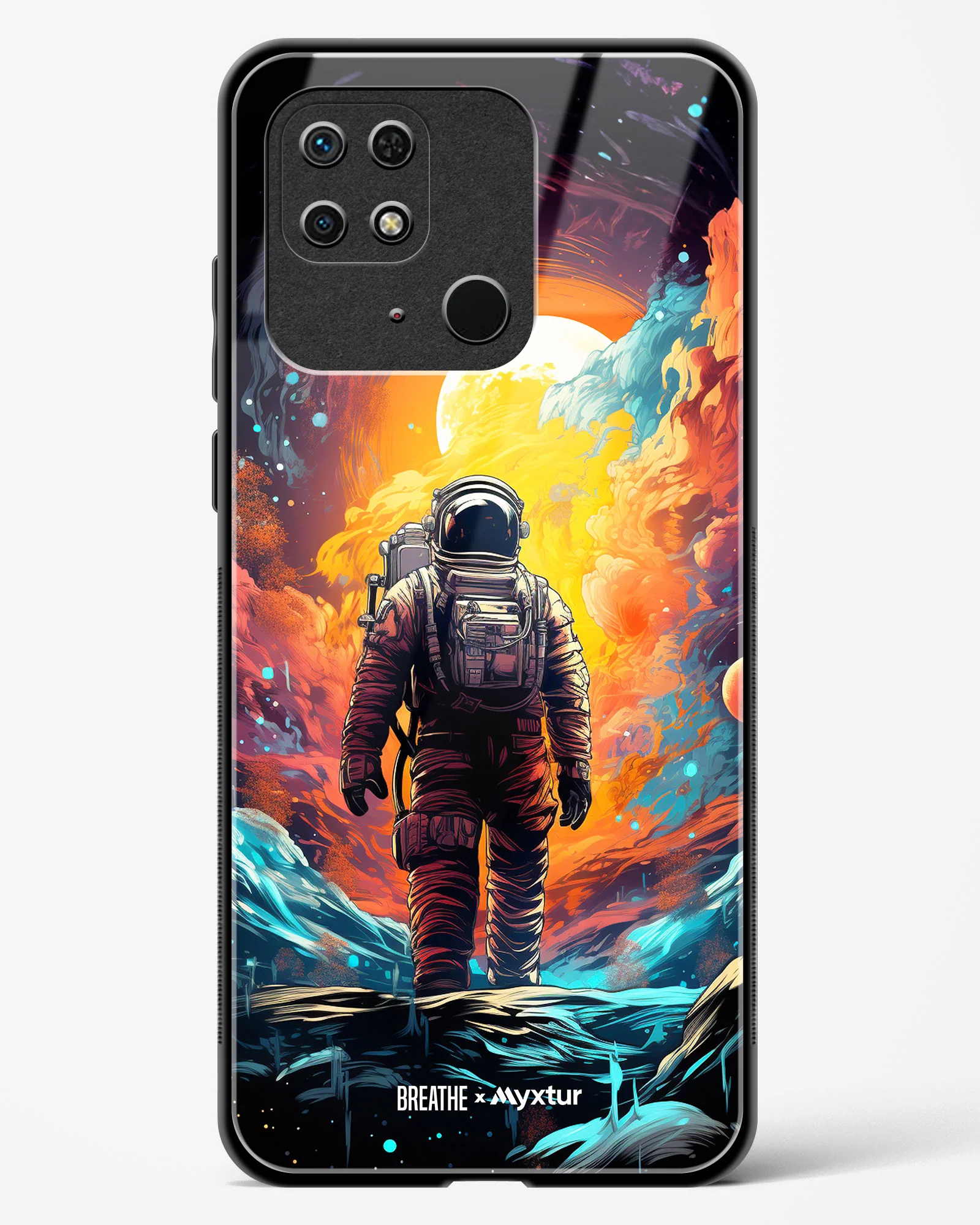 Technicolor Space Adventure [BREATHE] Glass Case Phone Cover (Xiaomi) - Image 55