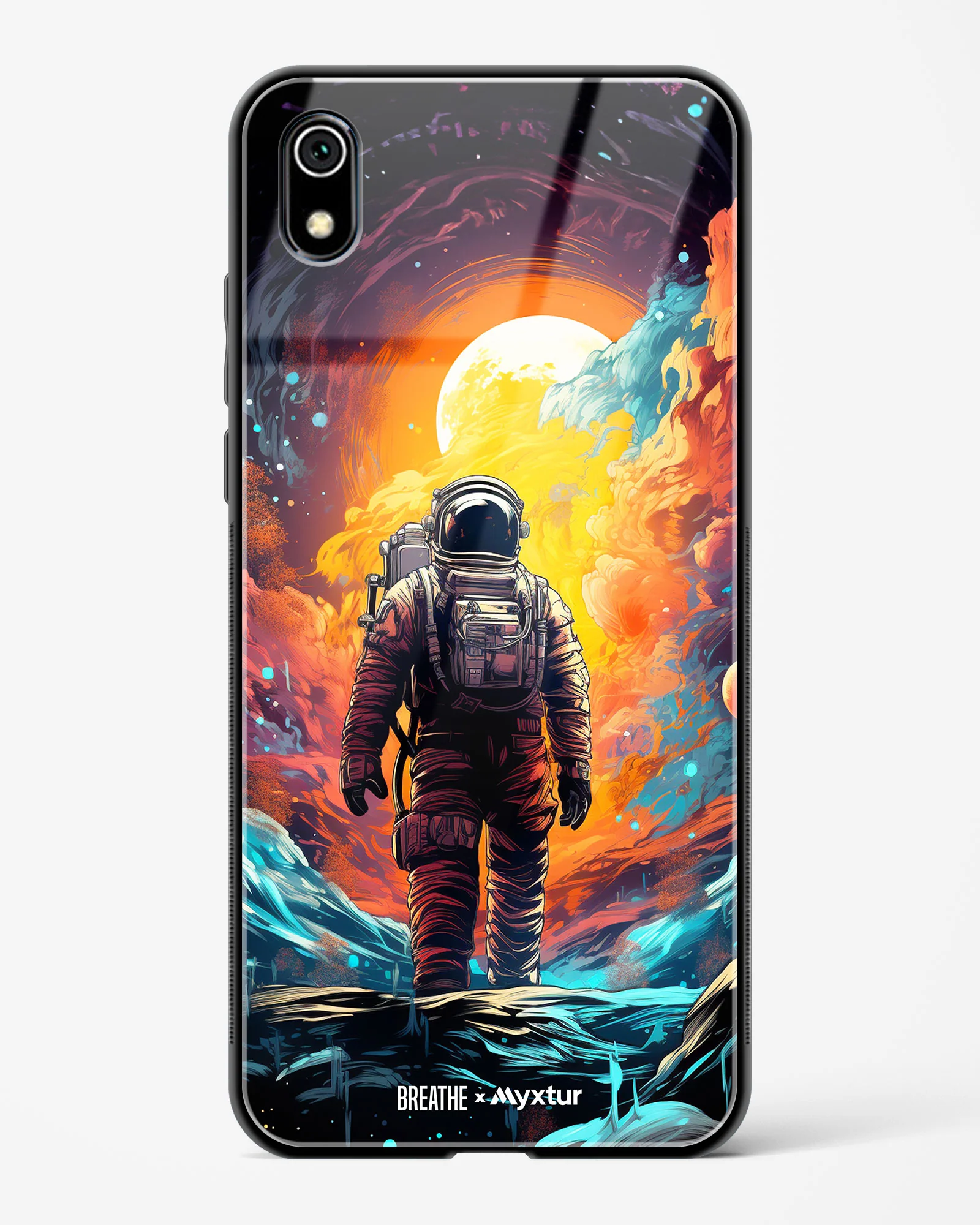 Technicolor Space Adventure [BREATHE] Glass Case Phone Cover (Xiaomi) - Image 65