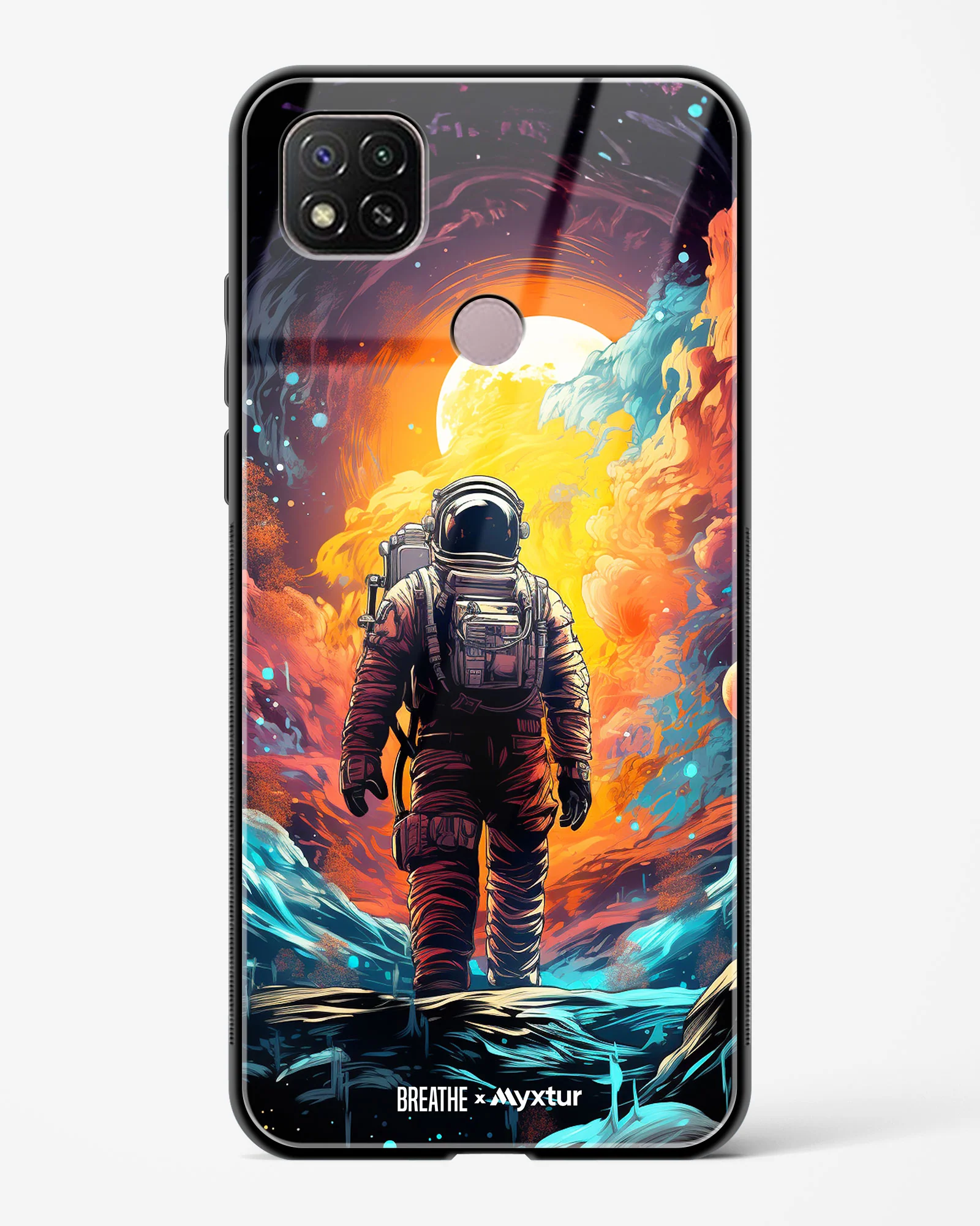 Technicolor Space Adventure [BREATHE] Glass Case Phone Cover (Xiaomi) - Image 69