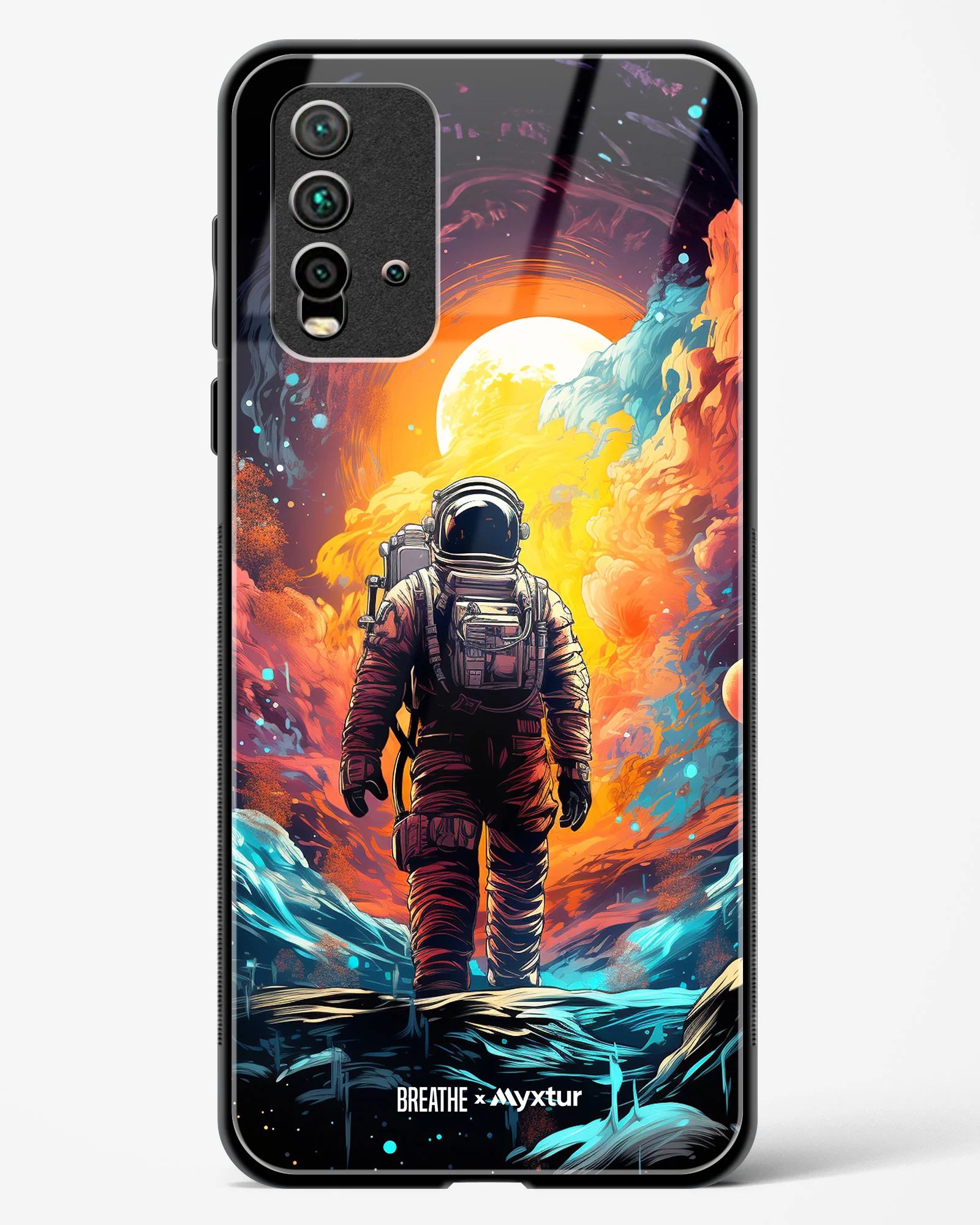 Technicolor Space Adventure [BREATHE] Glass Case Phone Cover (Xiaomi) - Image 71