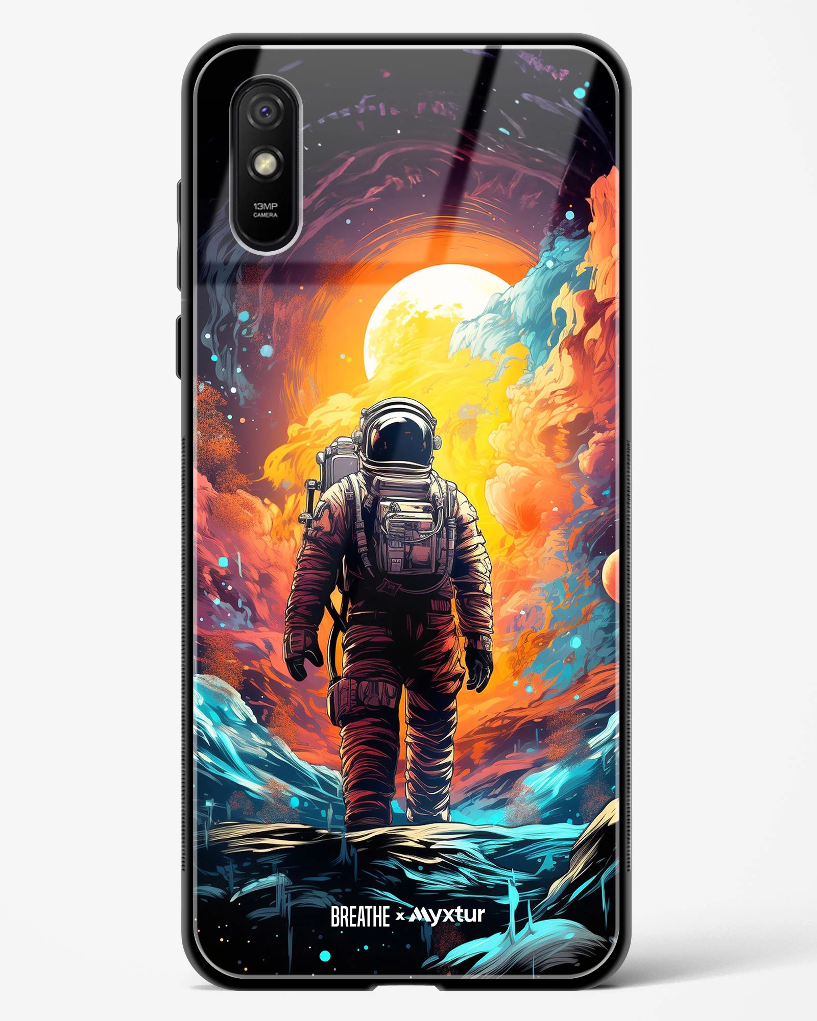 Technicolor Space Adventure [BREATHE] Glass Case Phone Cover (Xiaomi) - Image 75
