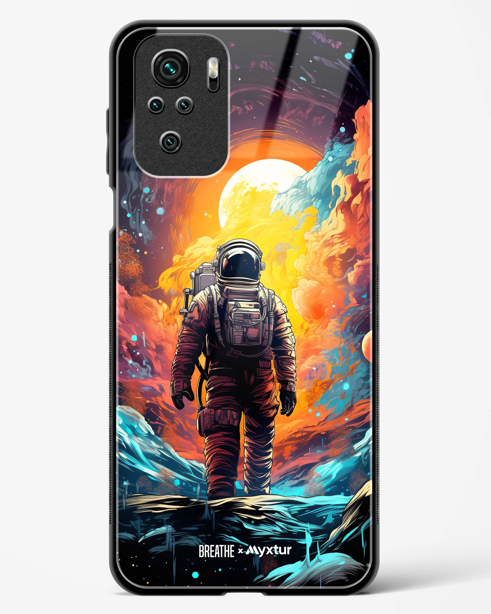 Technicolor Space Adventure [BREATHE] Glass Case Phone Cover (Xiaomi) - Image 99