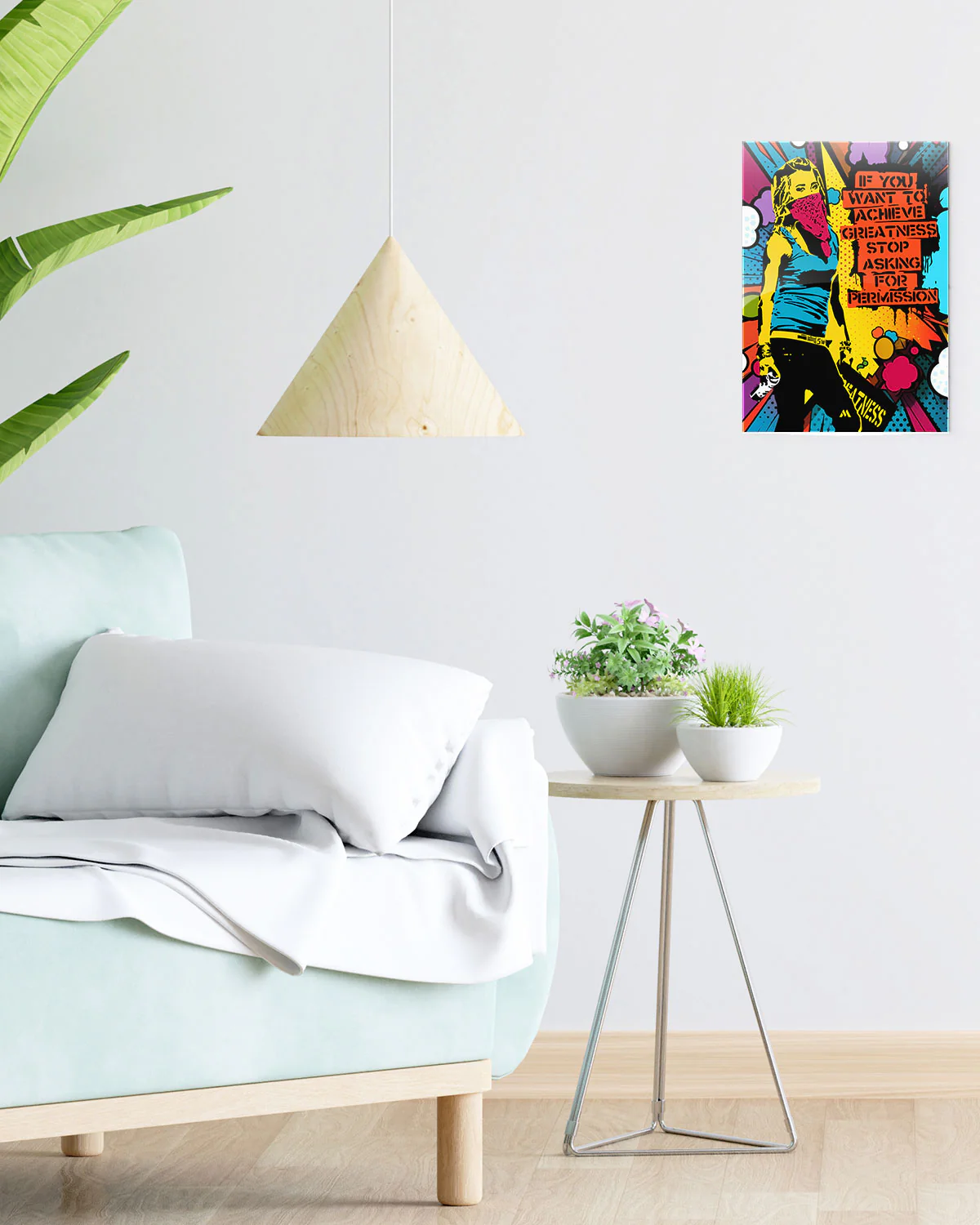 Stop Asking Permission Metal-Poster - Image 12