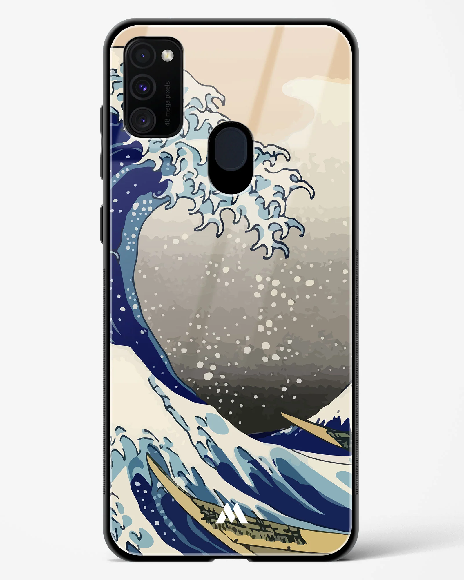 The Great Wave At Kanagawa Glass Case Phone Cover (Samsung) - Image 125