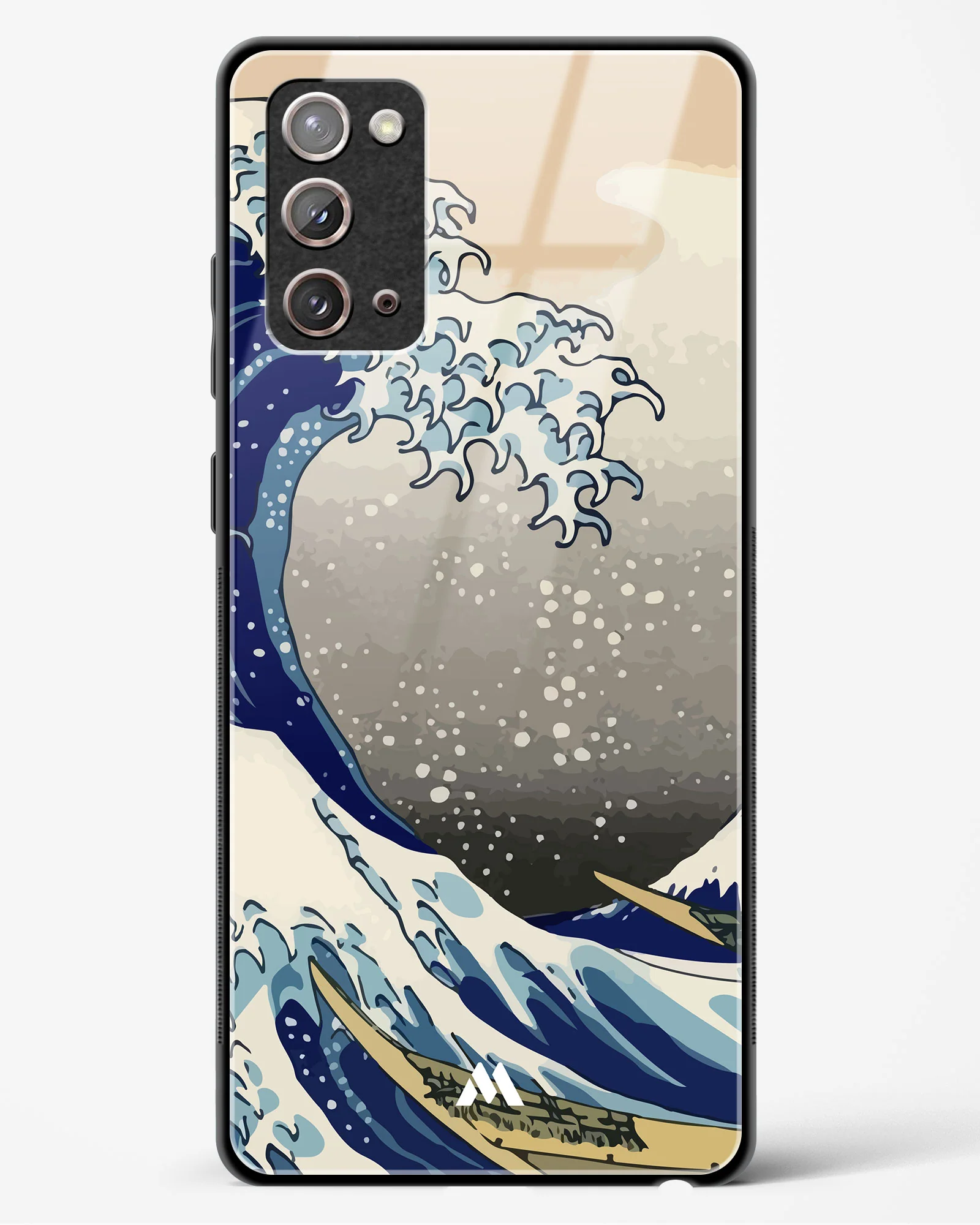 The Great Wave At Kanagawa Glass Case Phone Cover (Samsung) - Image 163