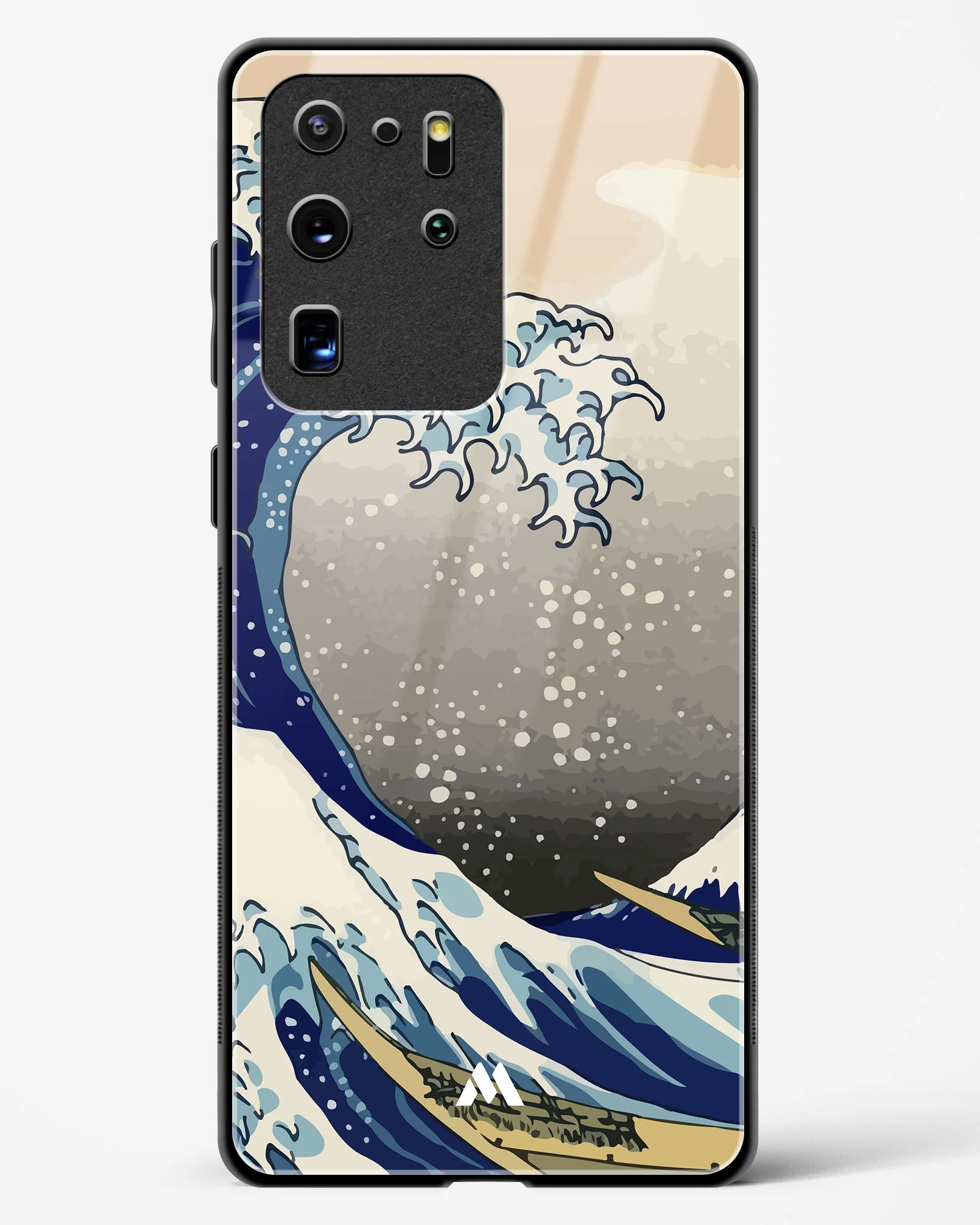 The Great Wave At Kanagawa Glass Case Phone Cover (Samsung) - Image 181