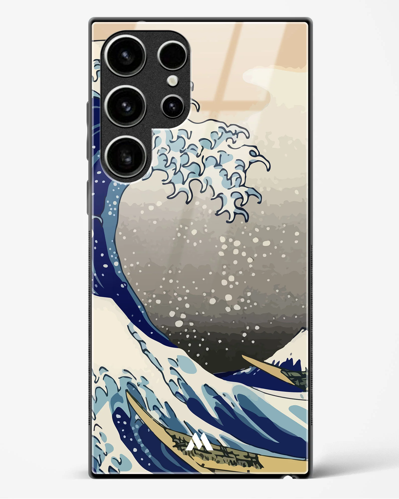 The Great Wave At Kanagawa Glass Case Phone Cover (Samsung) - Image 213
