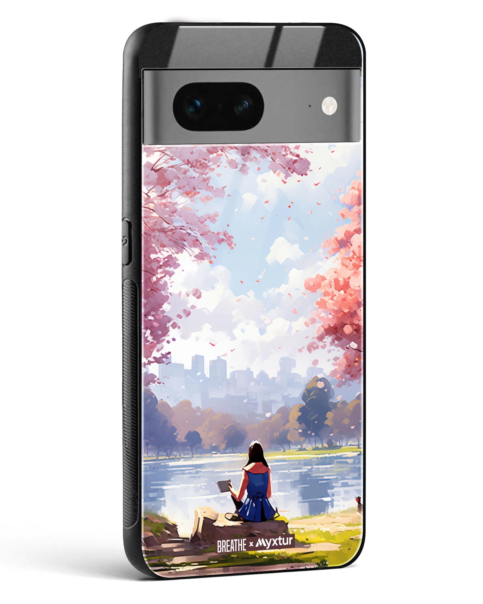 Tranquil Tales by the Stream [BREATHE] Glass Case Phone Cover (Google) - Image 14