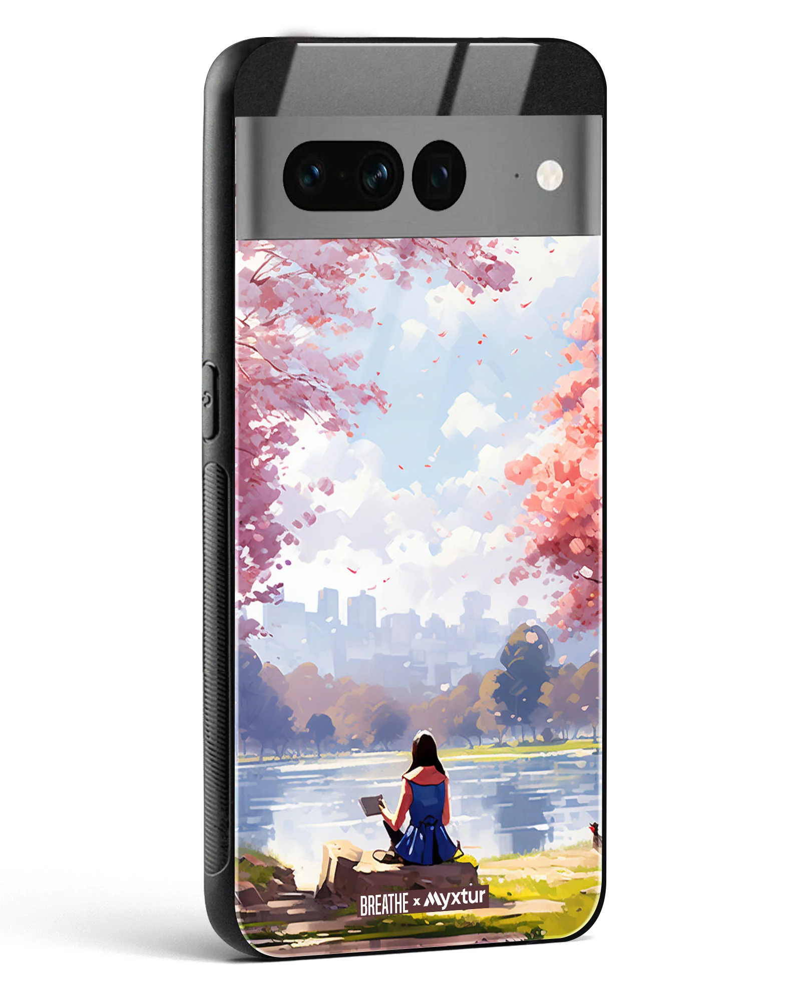 Tranquil Tales by the Stream [BREATHE] Glass Case Phone Cover (Google) - Image 16