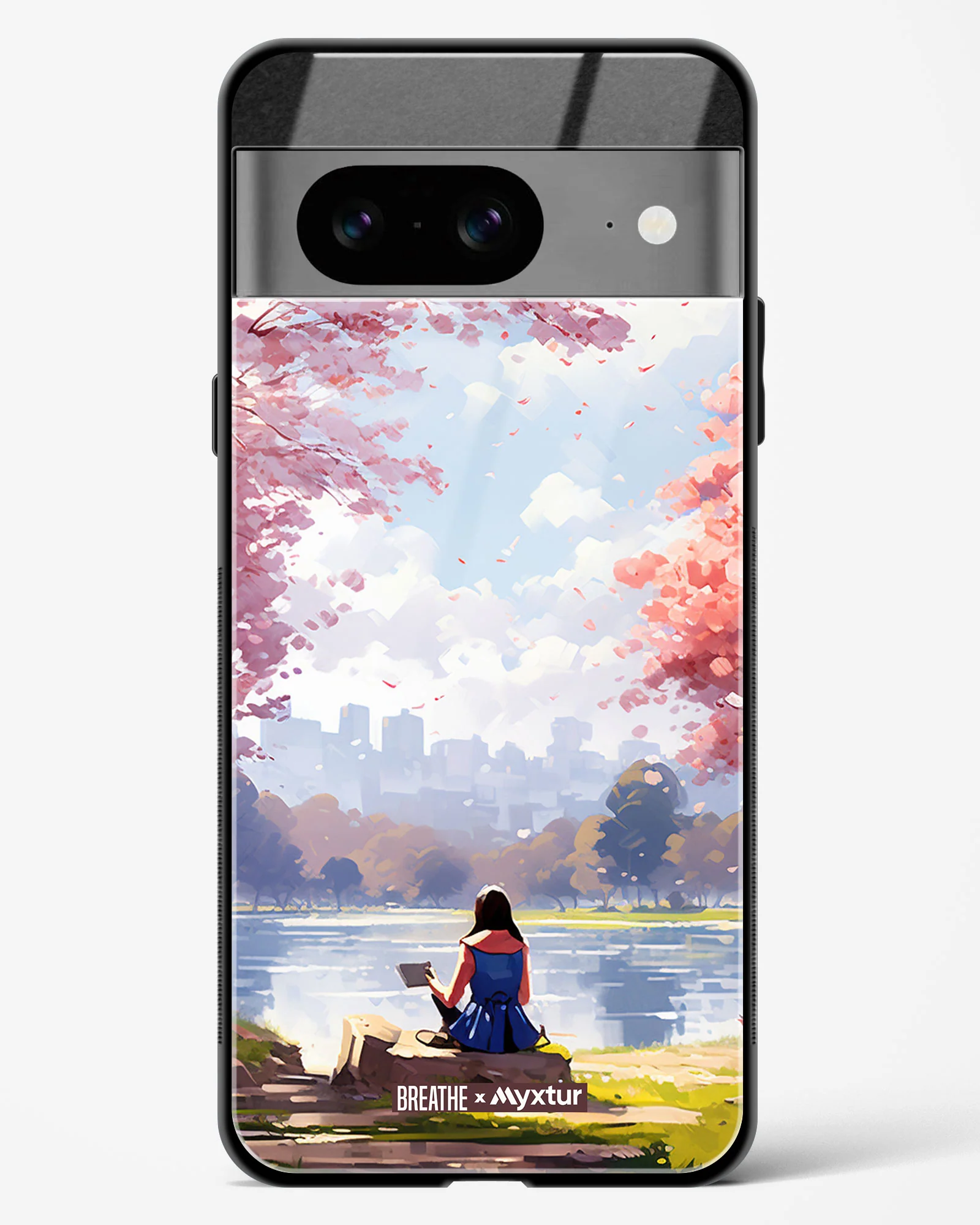 Tranquil Tales by the Stream [BREATHE] Glass Case Phone Cover (Google) - Image 19
