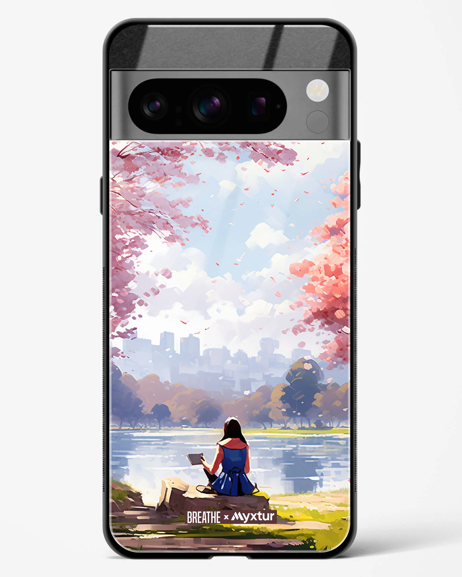 Tranquil Tales by the Stream [BREATHE] Glass Case Phone Cover (Google) - Image 21