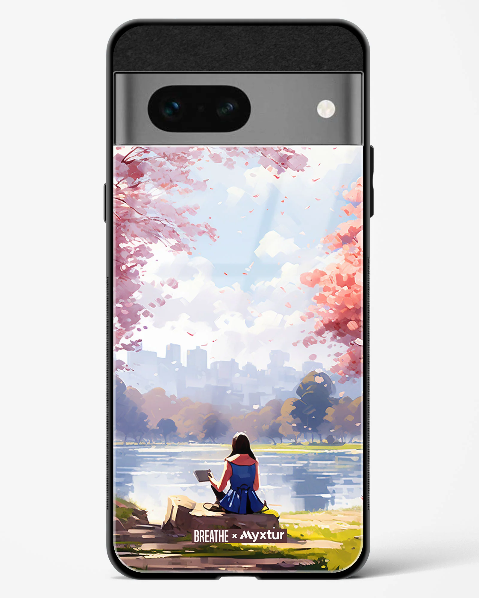 Tranquil Tales by the Stream [BREATHE] Glass Case Phone Cover (Google) - Image 23