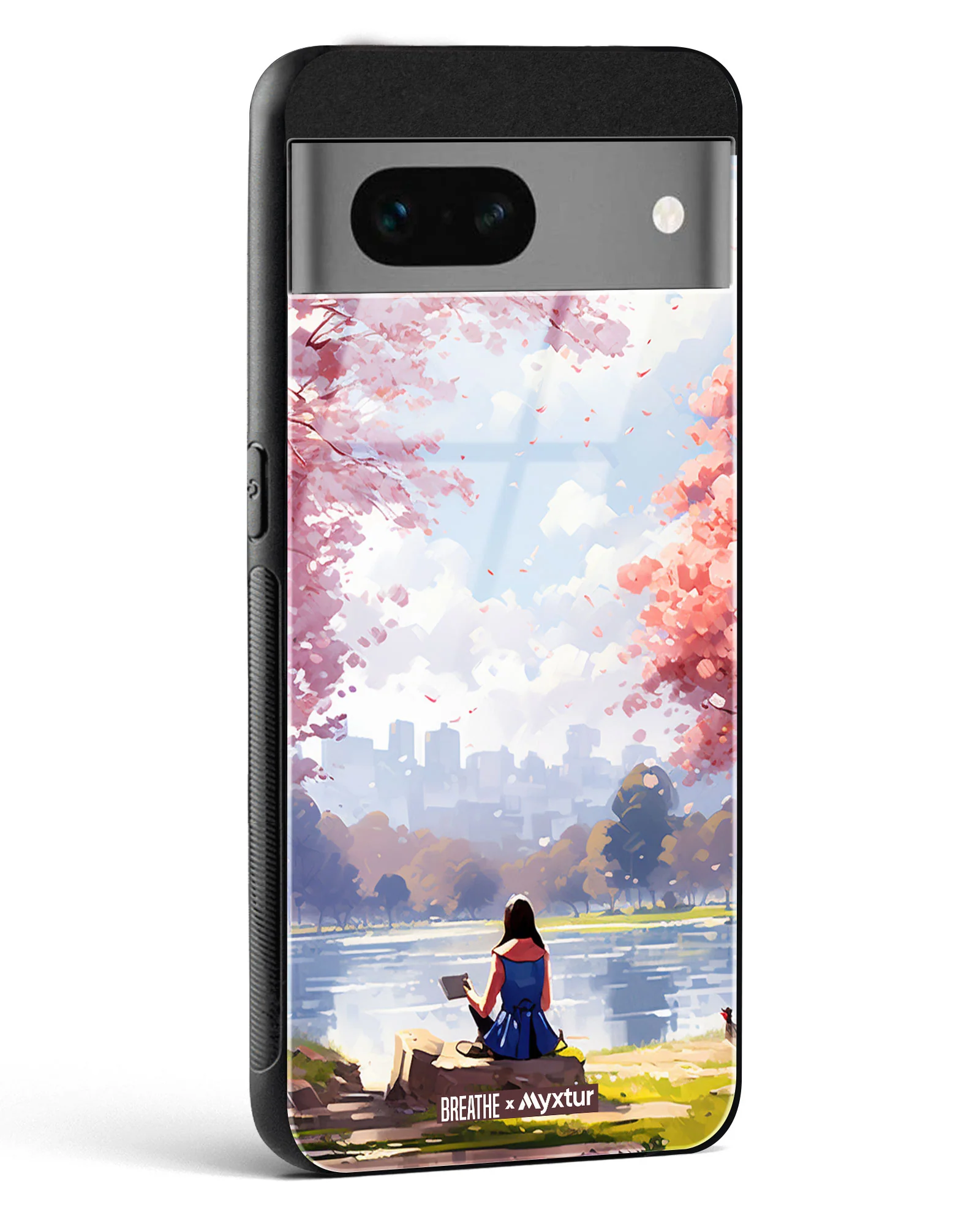 Tranquil Tales by the Stream [BREATHE] Glass Case Phone Cover (Google) - Image 24