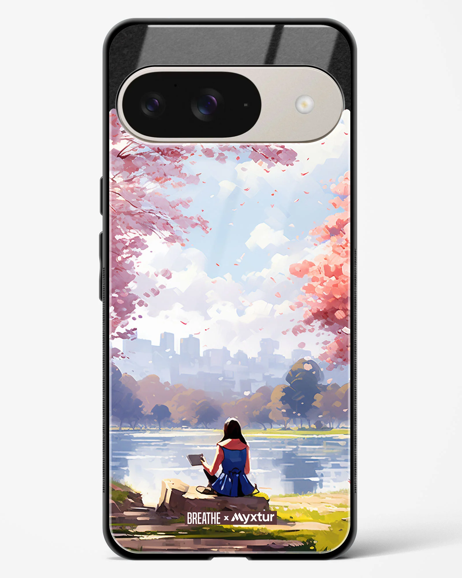 Tranquil Tales by the Stream [BREATHE] Glass Case Phone Cover (Google) - Image 25