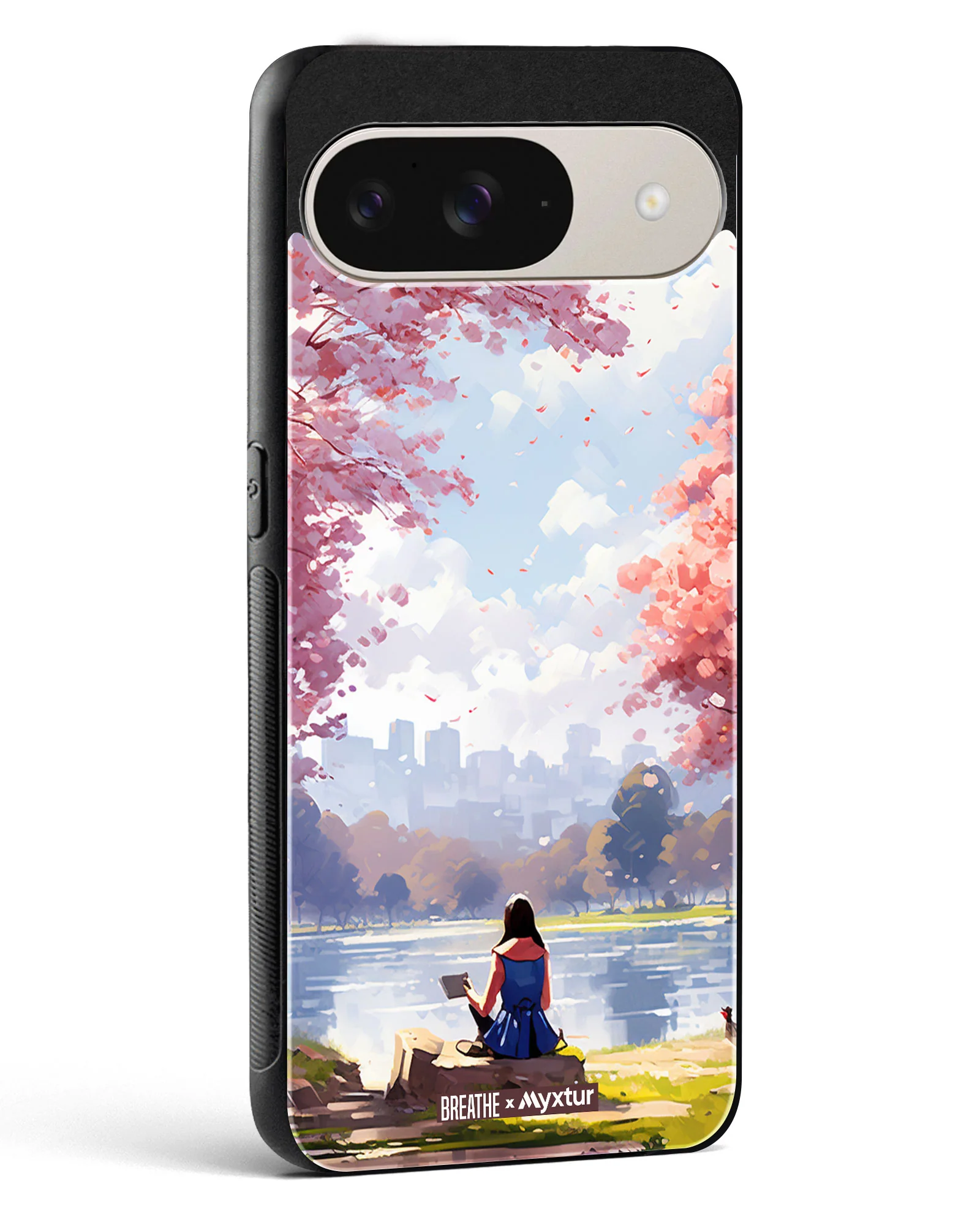Tranquil Tales by the Stream [BREATHE] Glass Case Phone Cover (Google) - Image 26