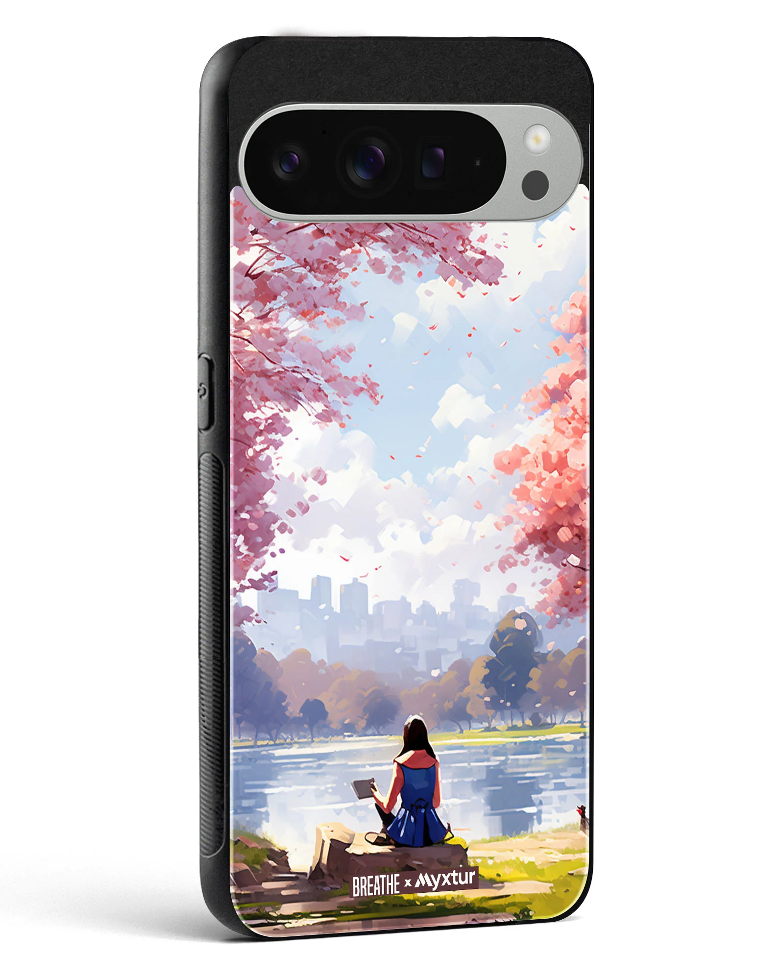 Tranquil Tales by the Stream [BREATHE] Glass Case Phone Cover (Google) - Image 28