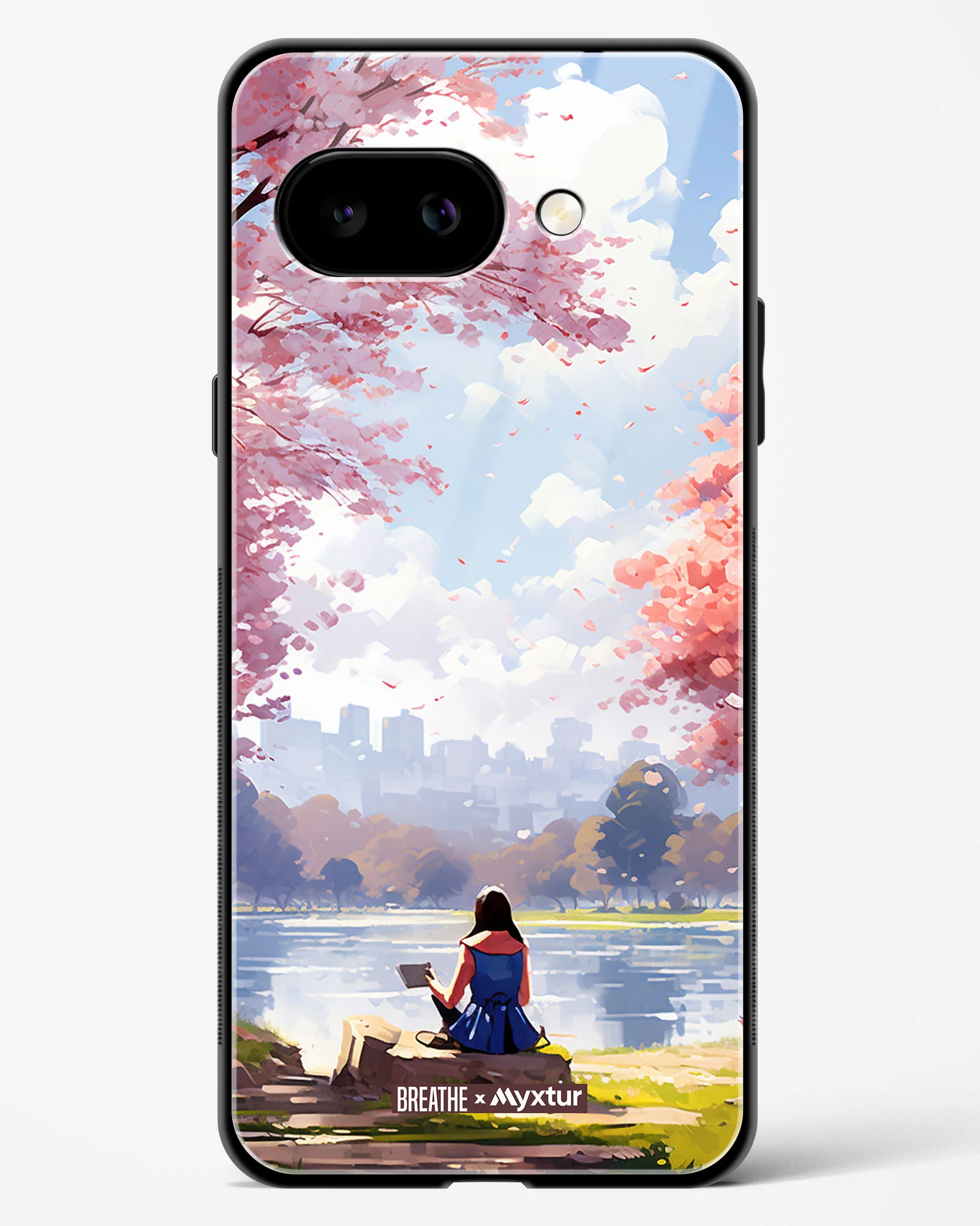 Tranquil Tales by the Stream [BREATHE] Glass Case Phone Cover (Google) - Image 31