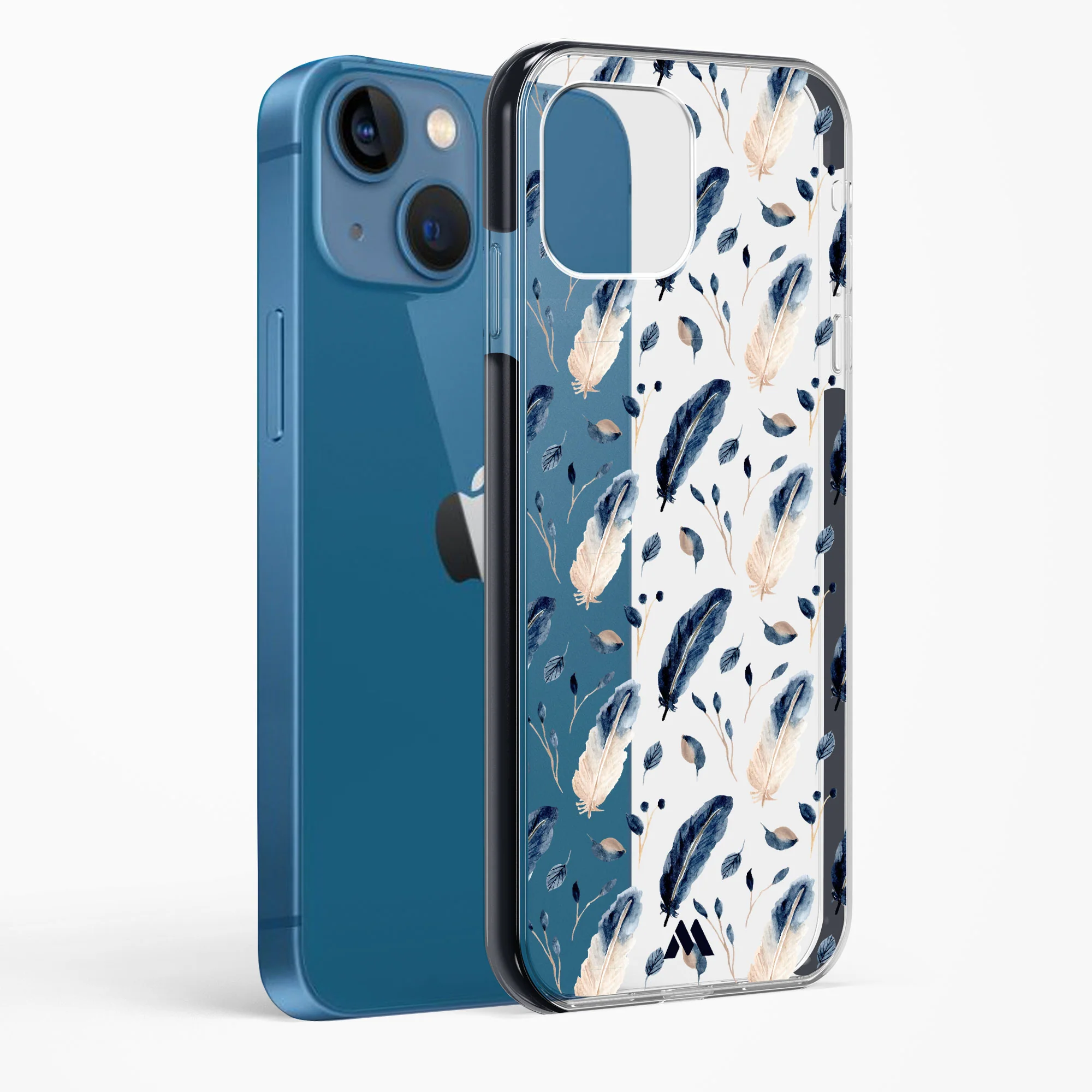 Painted Willow Bird Feathers Impact Drop Protection Case (Apple) - Image 32
