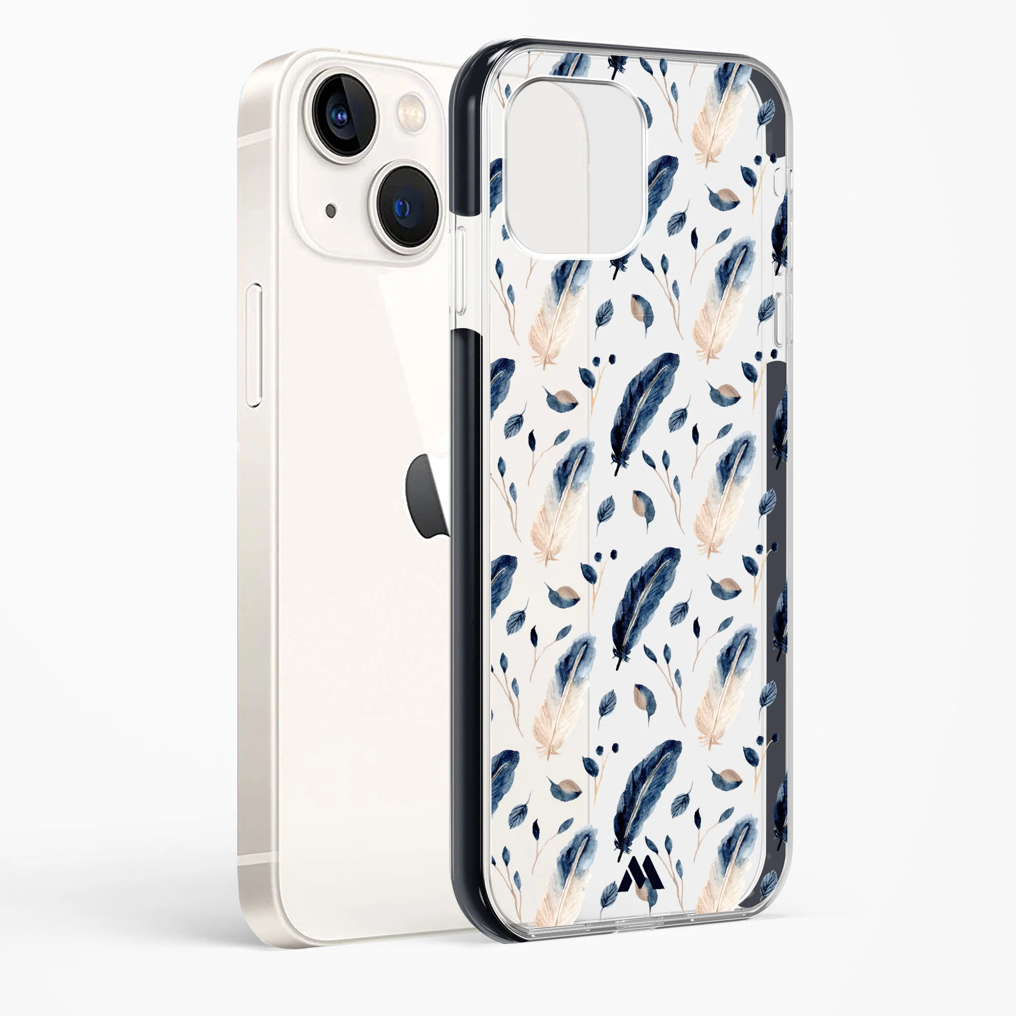 Painted Willow Bird Feathers Impact Drop Protection Case (Apple) - Image 34