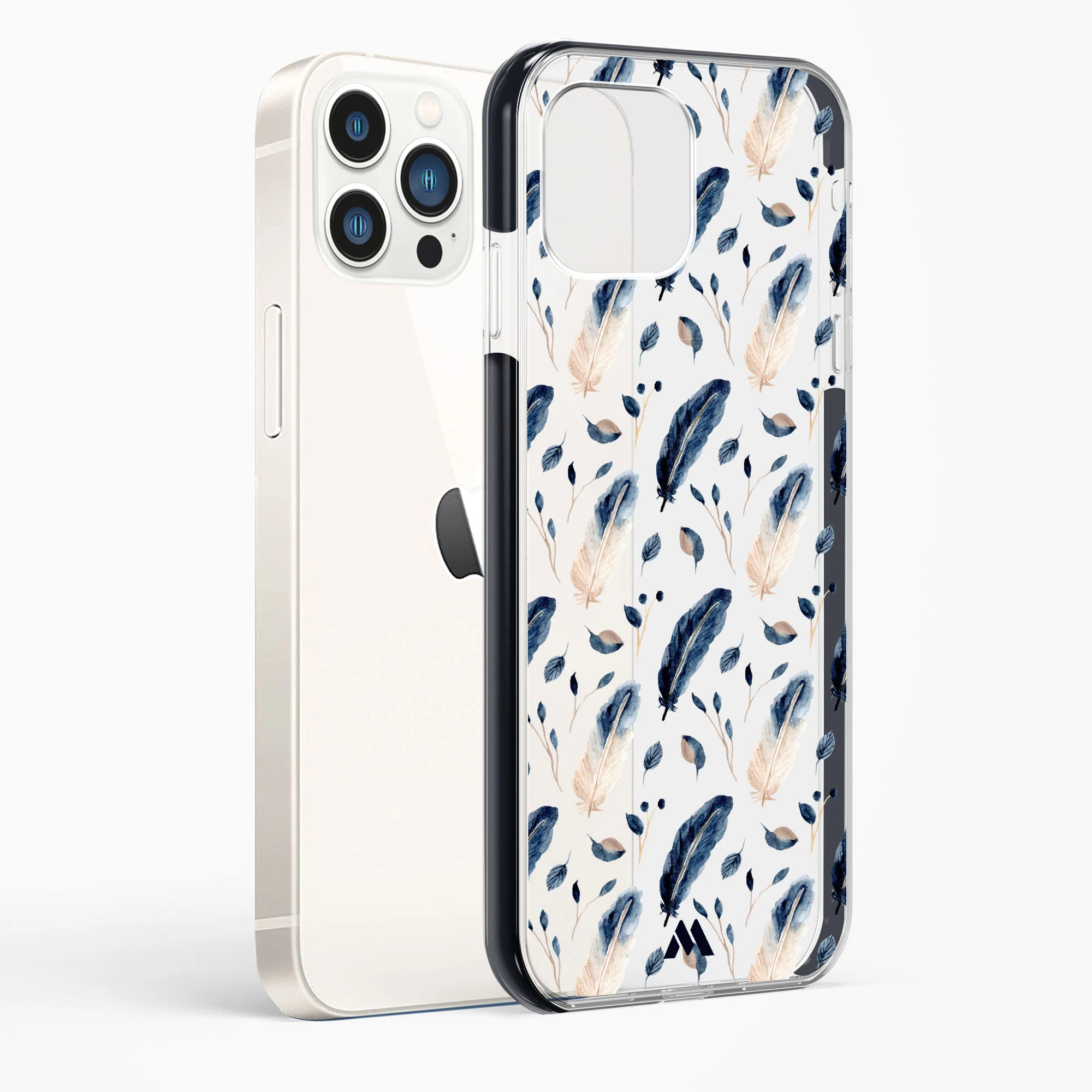 Painted Willow Bird Feathers Impact Drop Protection Case (Apple) - Image 42