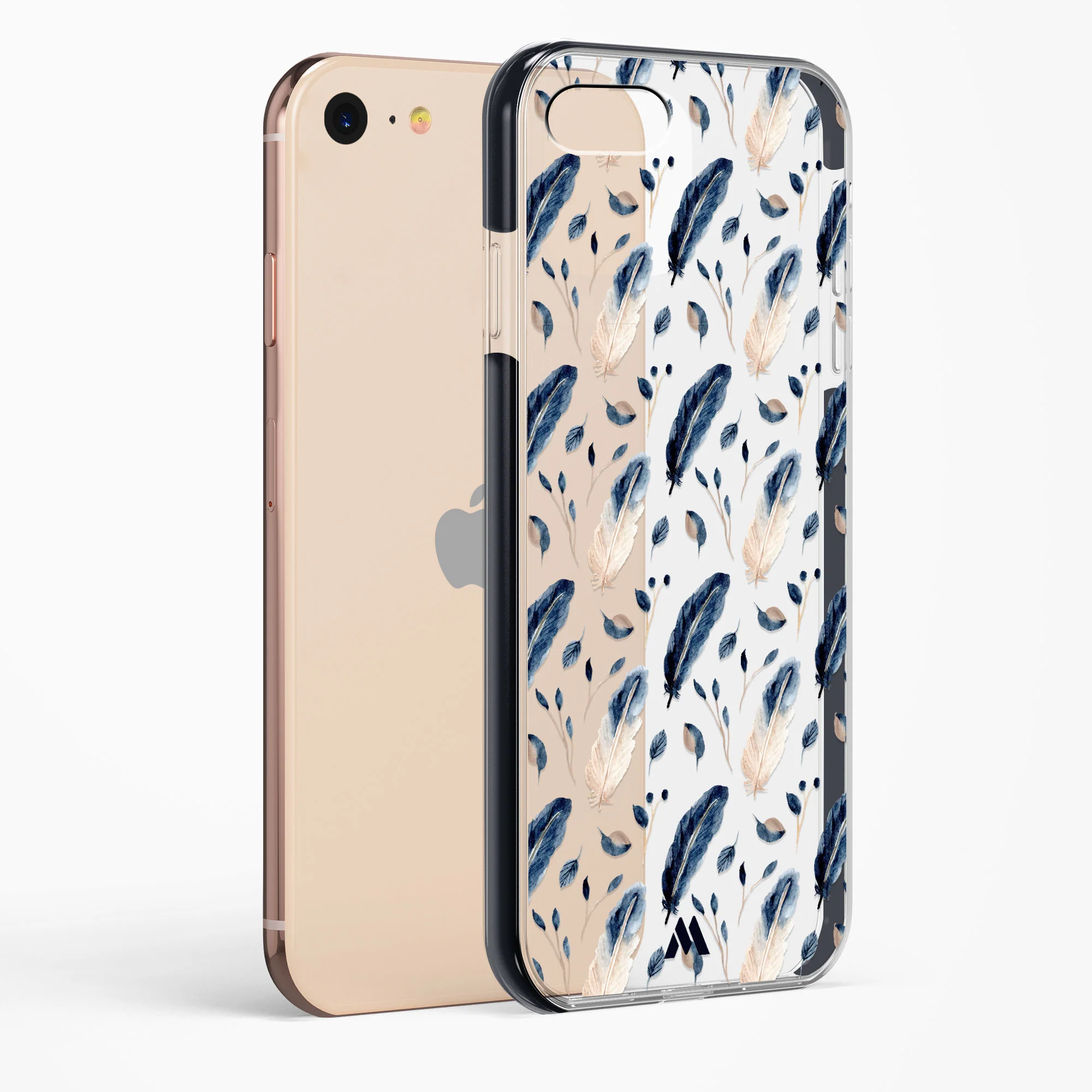 Painted Willow Bird Feathers Impact Drop Protection Case (Apple) - Image 46