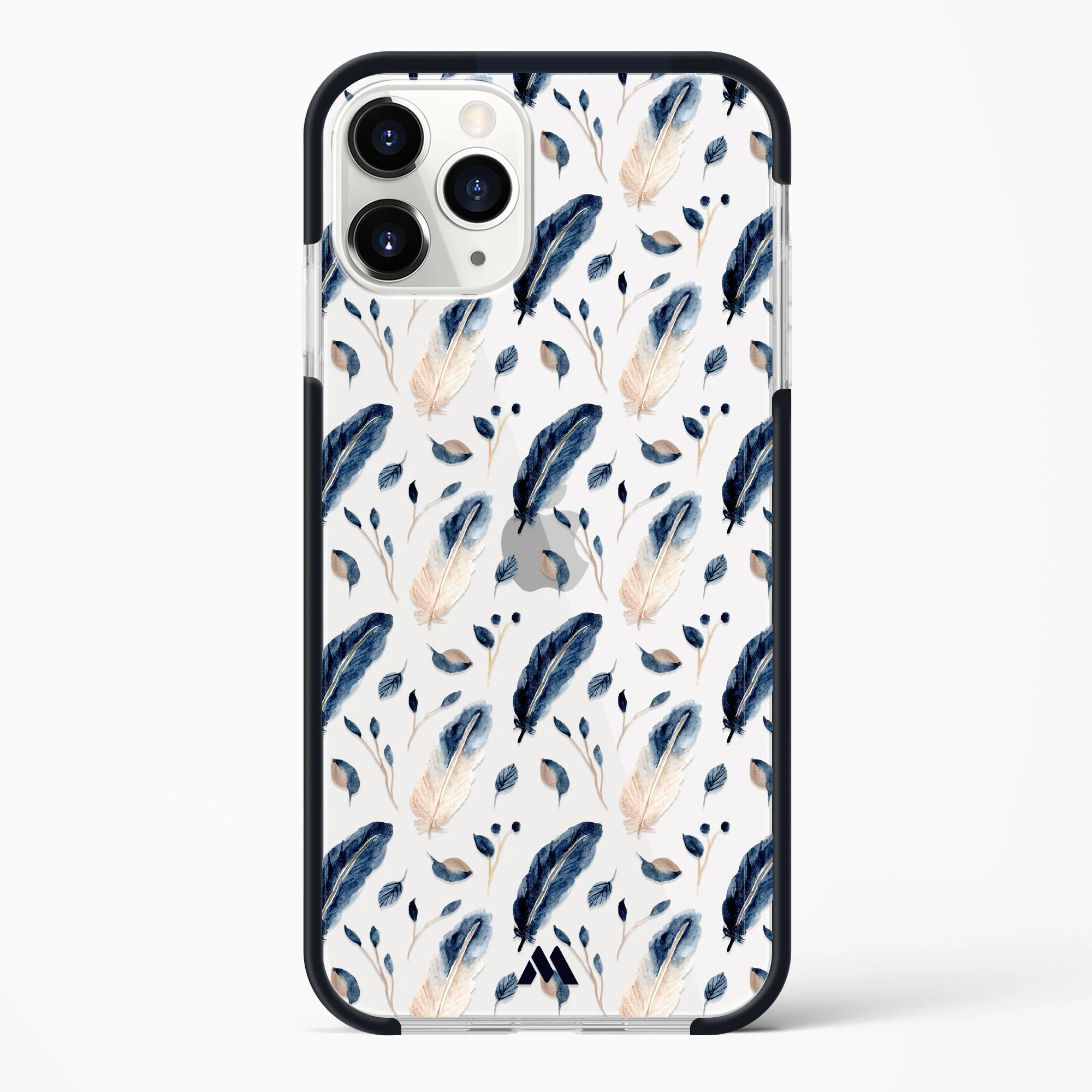 Painted Willow Bird Feathers Impact Drop Protection Case (Apple) - Image 5