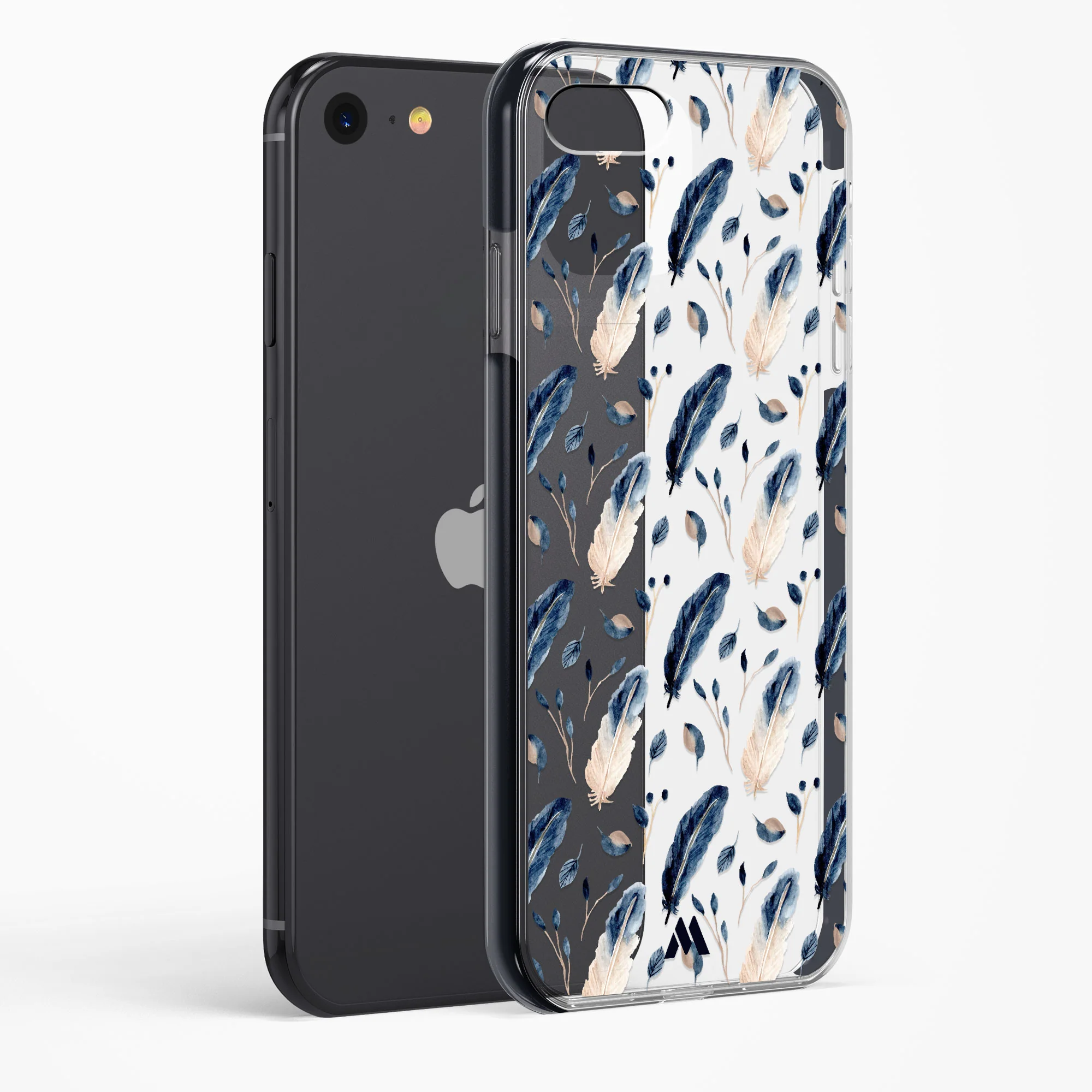 Painted Willow Bird Feathers Impact Drop Protection Case (Apple) - Image 56