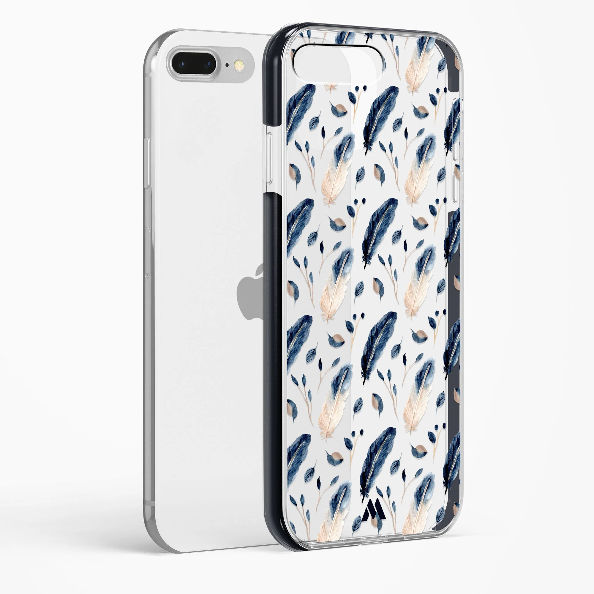 Painted Willow Bird Feathers Impact Drop Protection Case (Apple) - Image 66
