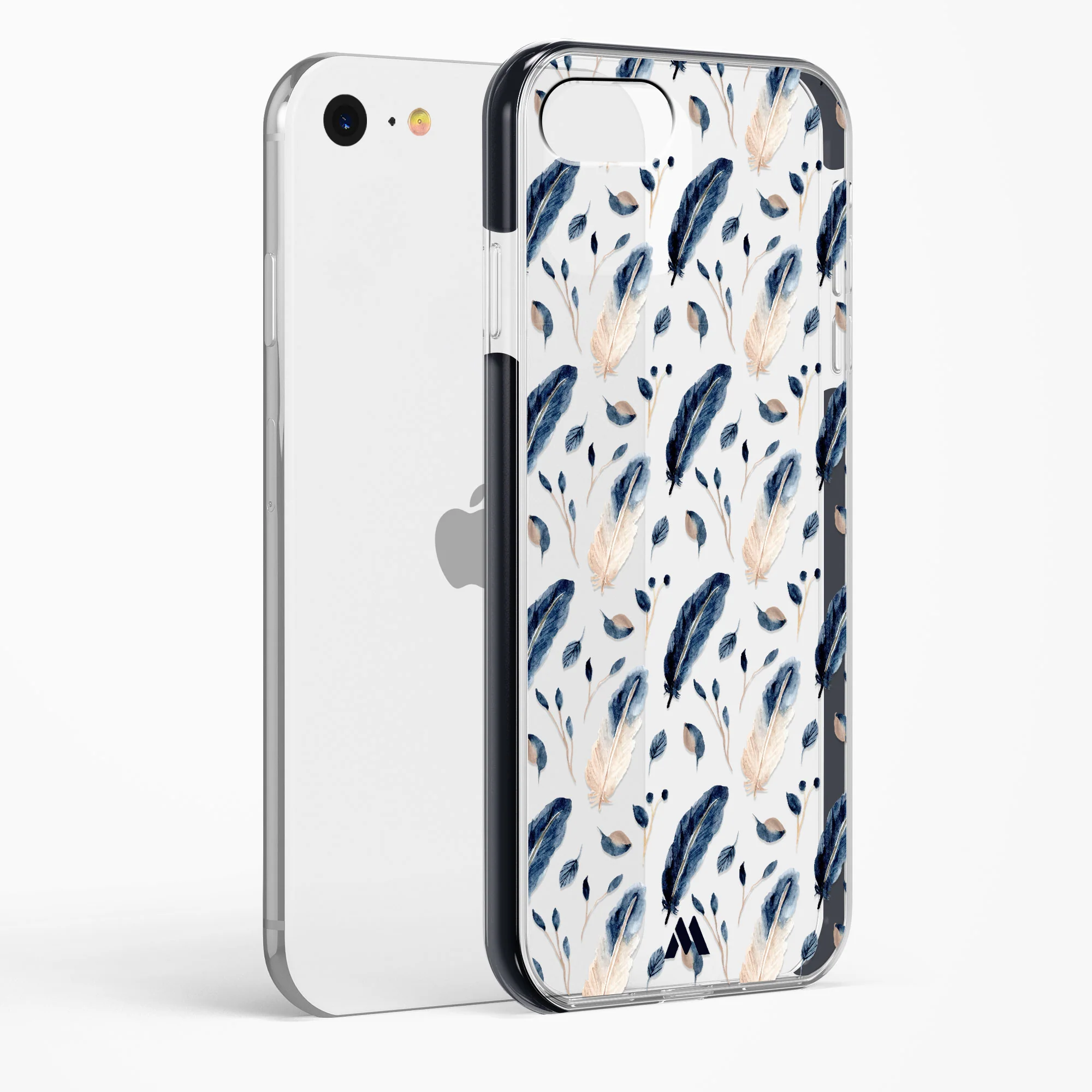 Painted Willow Bird Feathers Impact Drop Protection Case (Apple) - Image 70