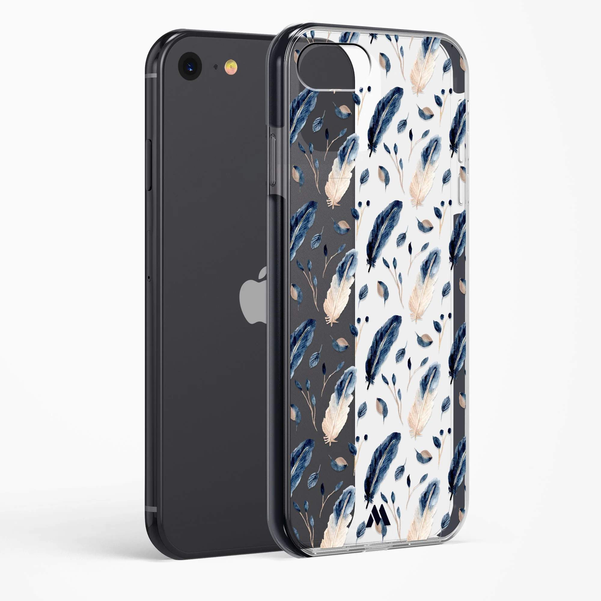Painted Willow Bird Feathers Impact Drop Protection Case (Apple) - Image 72