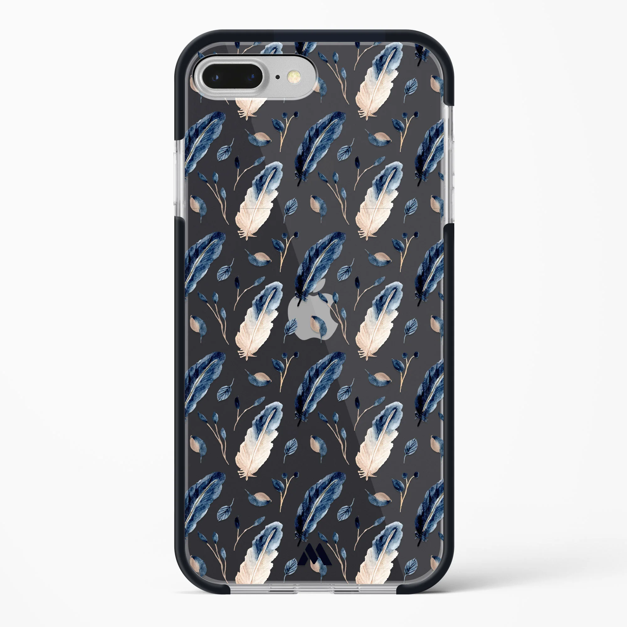 Painted Willow Bird Feathers Impact Drop Protection Case (Apple) - Image 75