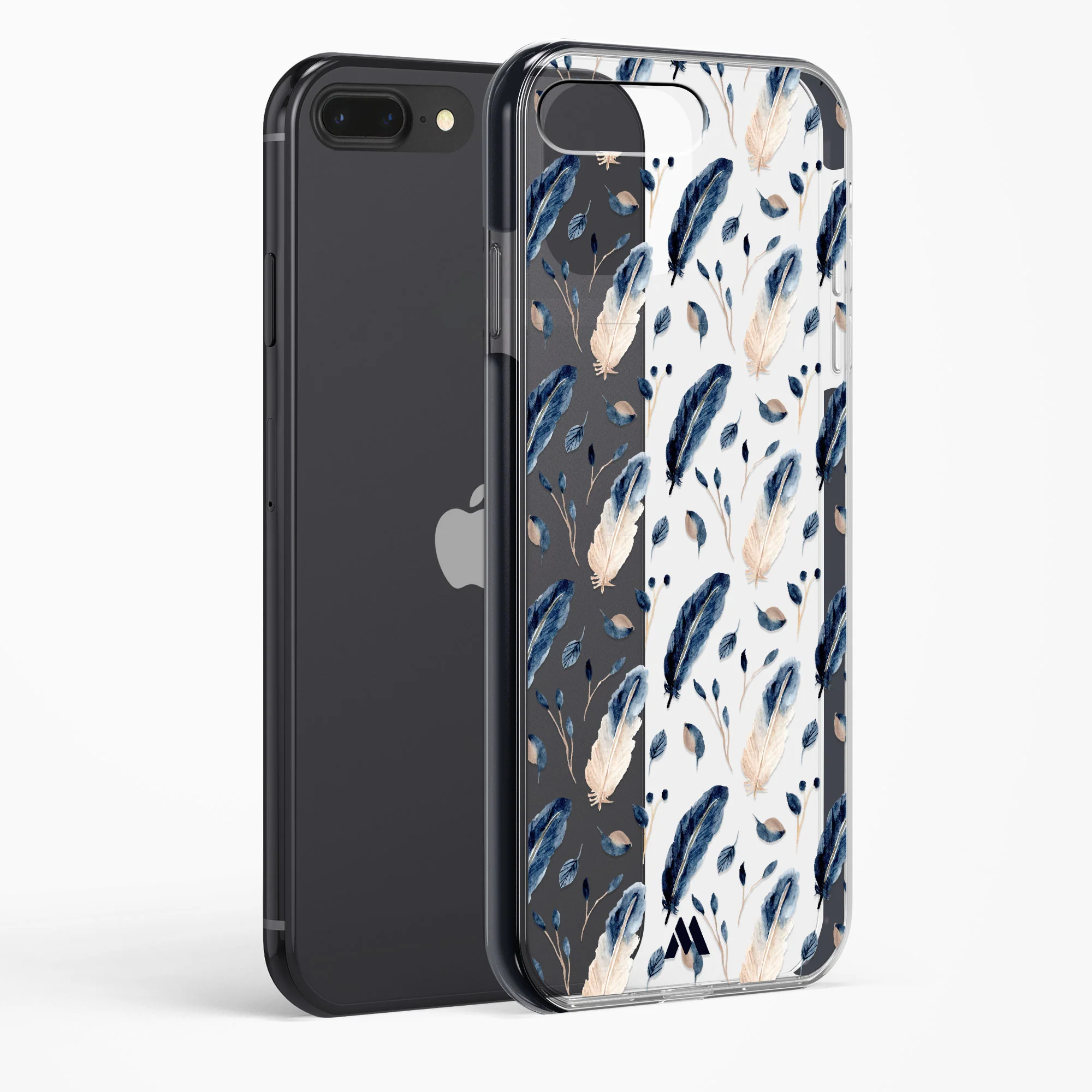 Painted Willow Bird Feathers Impact Drop Protection Case (Apple) - Image 76
