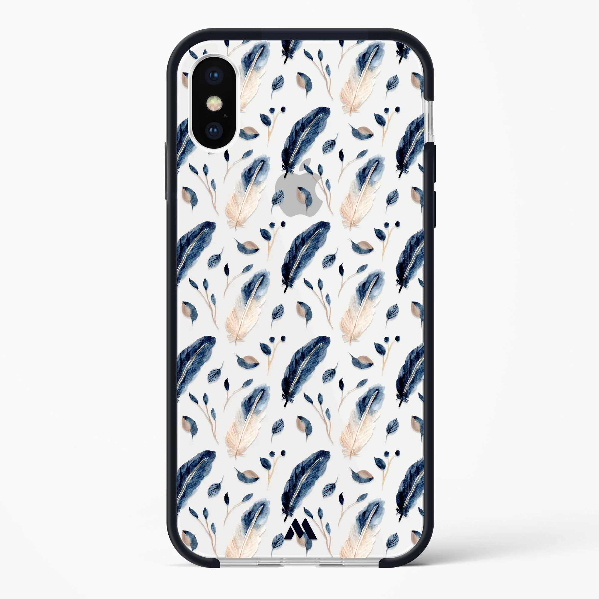 Painted Willow Bird Feathers Impact Drop Protection Case (Apple) - Image 77