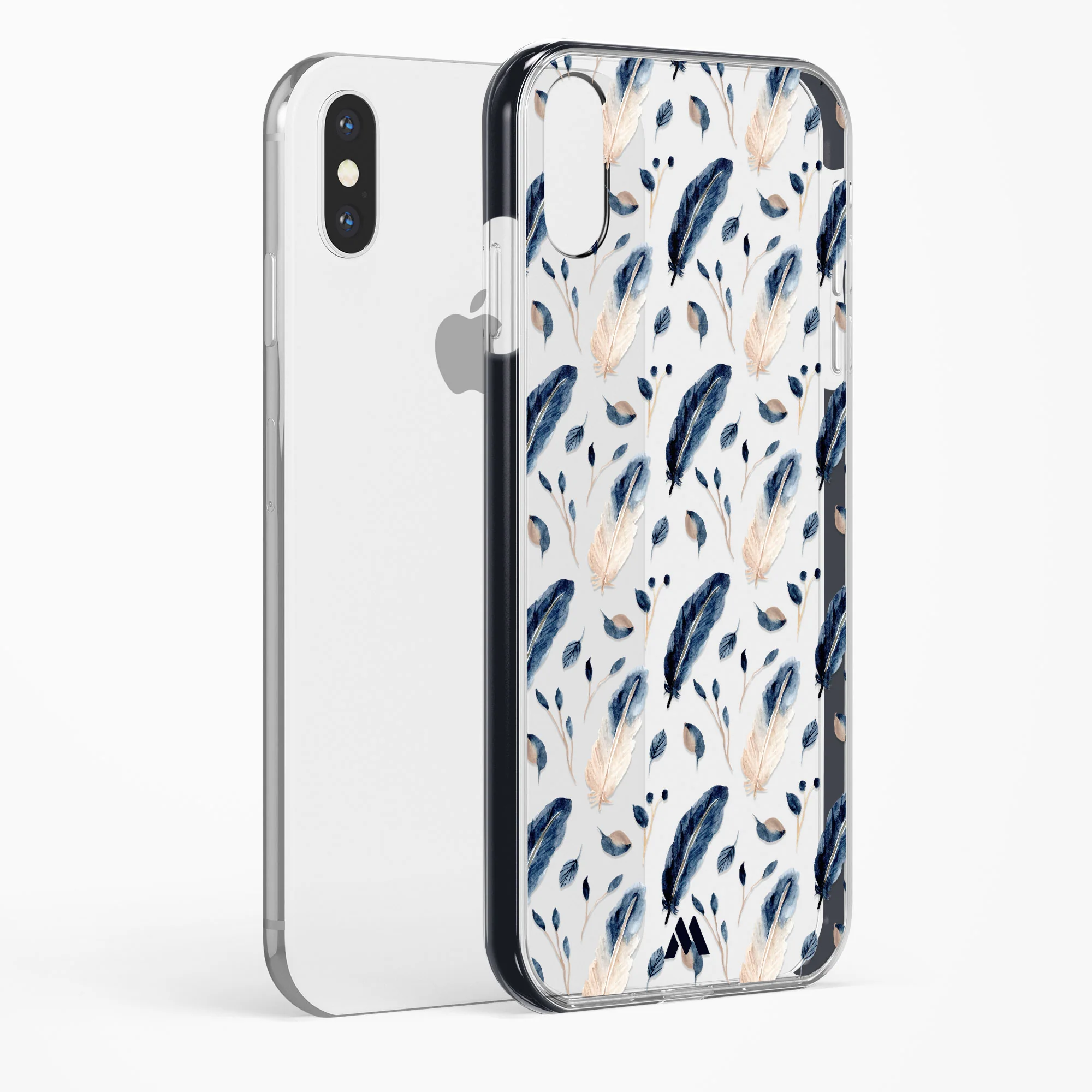 Painted Willow Bird Feathers Impact Drop Protection Case (Apple) - Image 78