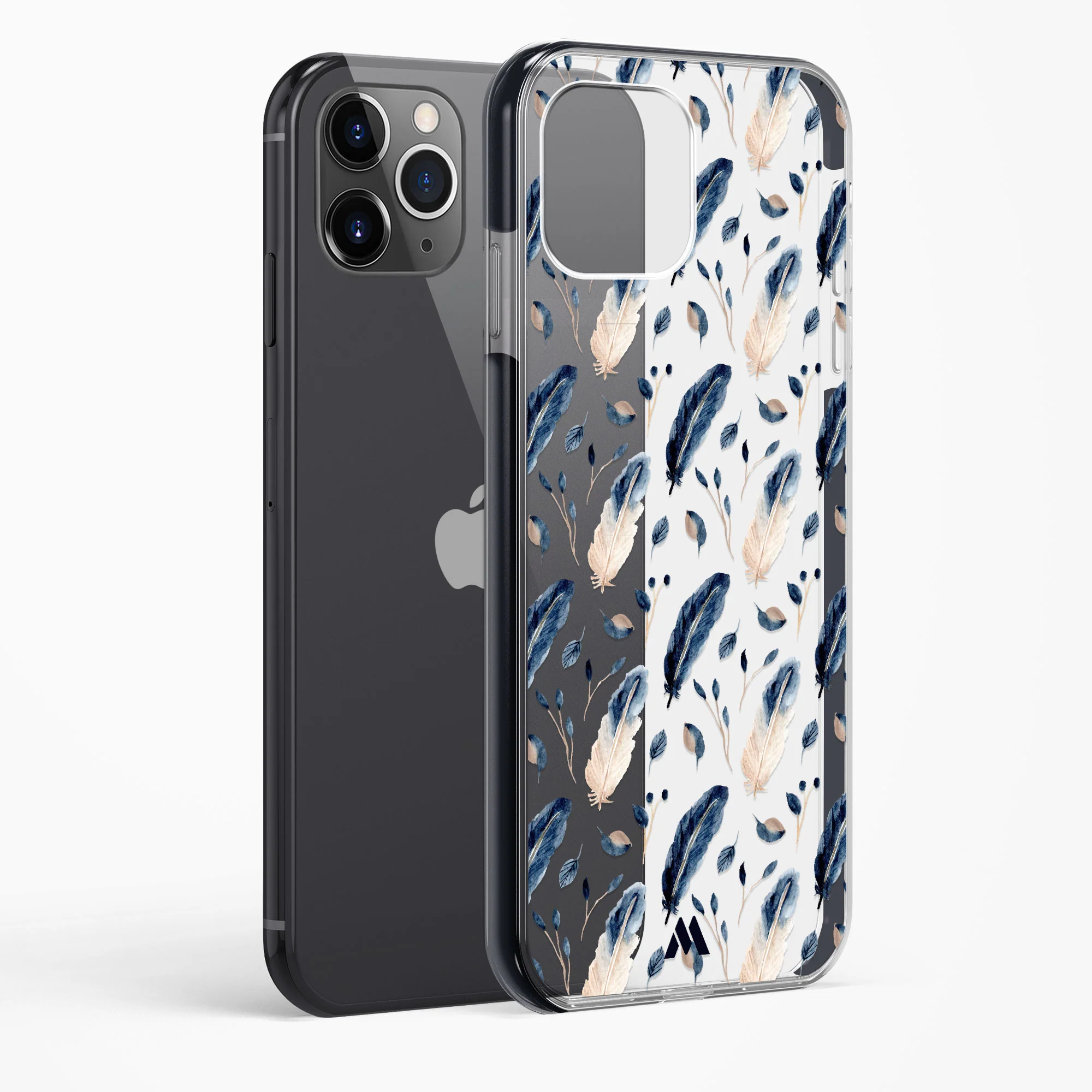 Painted Willow Bird Feathers Impact Drop Protection Case (Apple) - Image 8