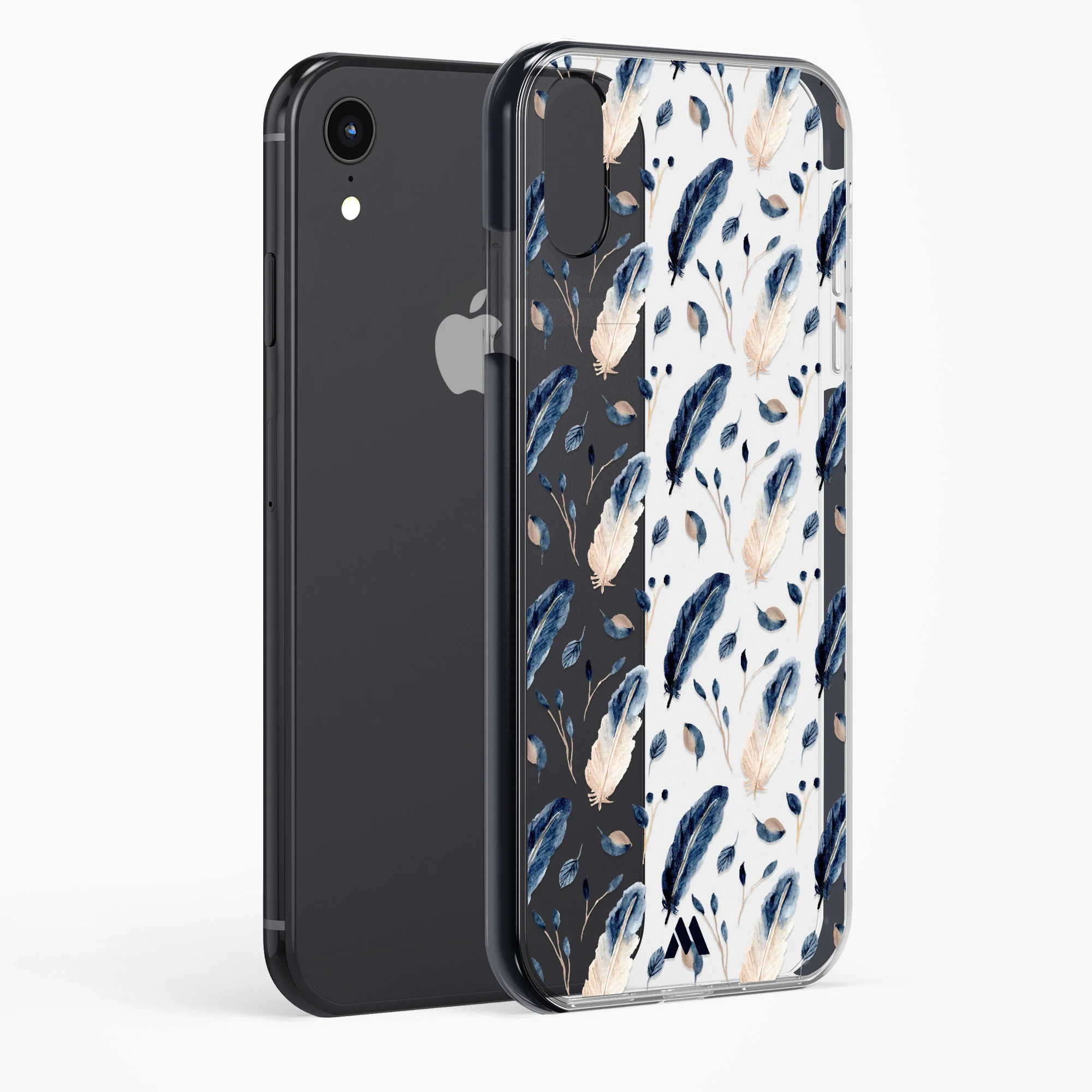 Painted Willow Bird Feathers Impact Drop Protection Case (Apple) - Image 84