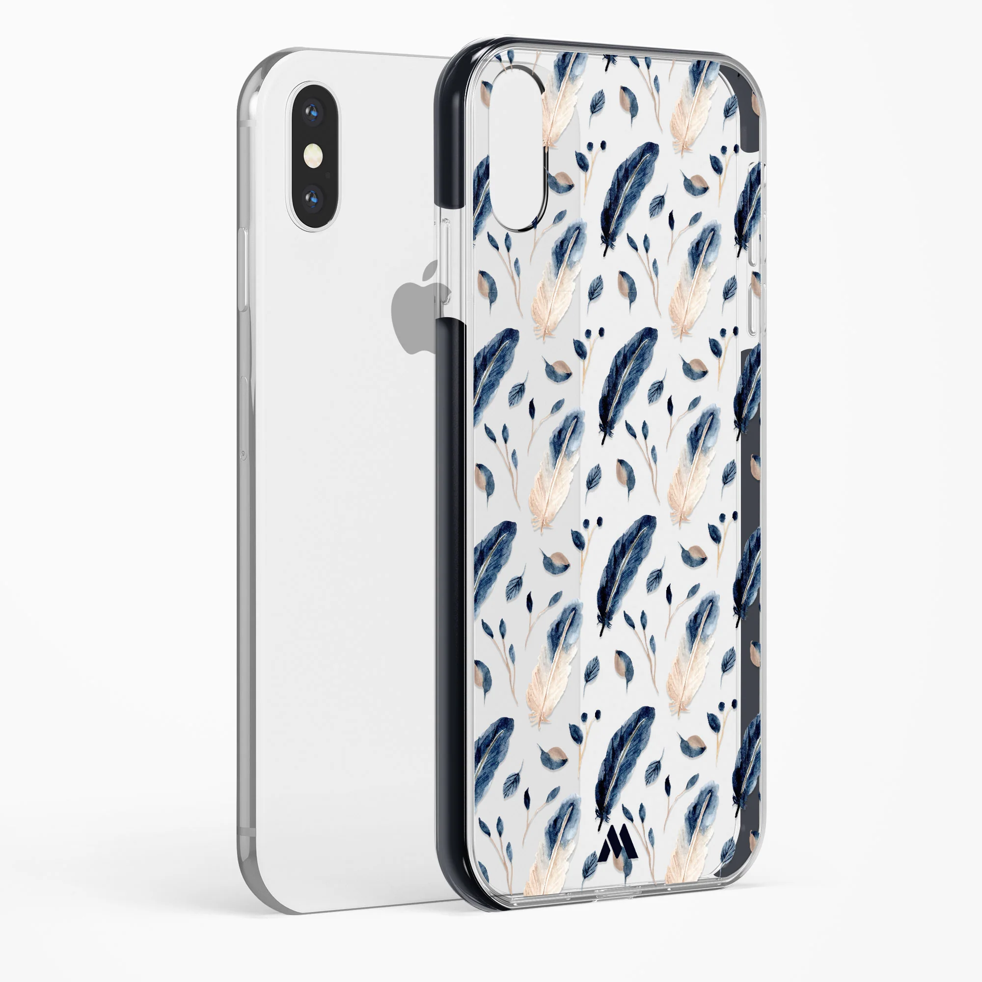 Painted Willow Bird Feathers Impact Drop Protection Case (Apple) - Image 90