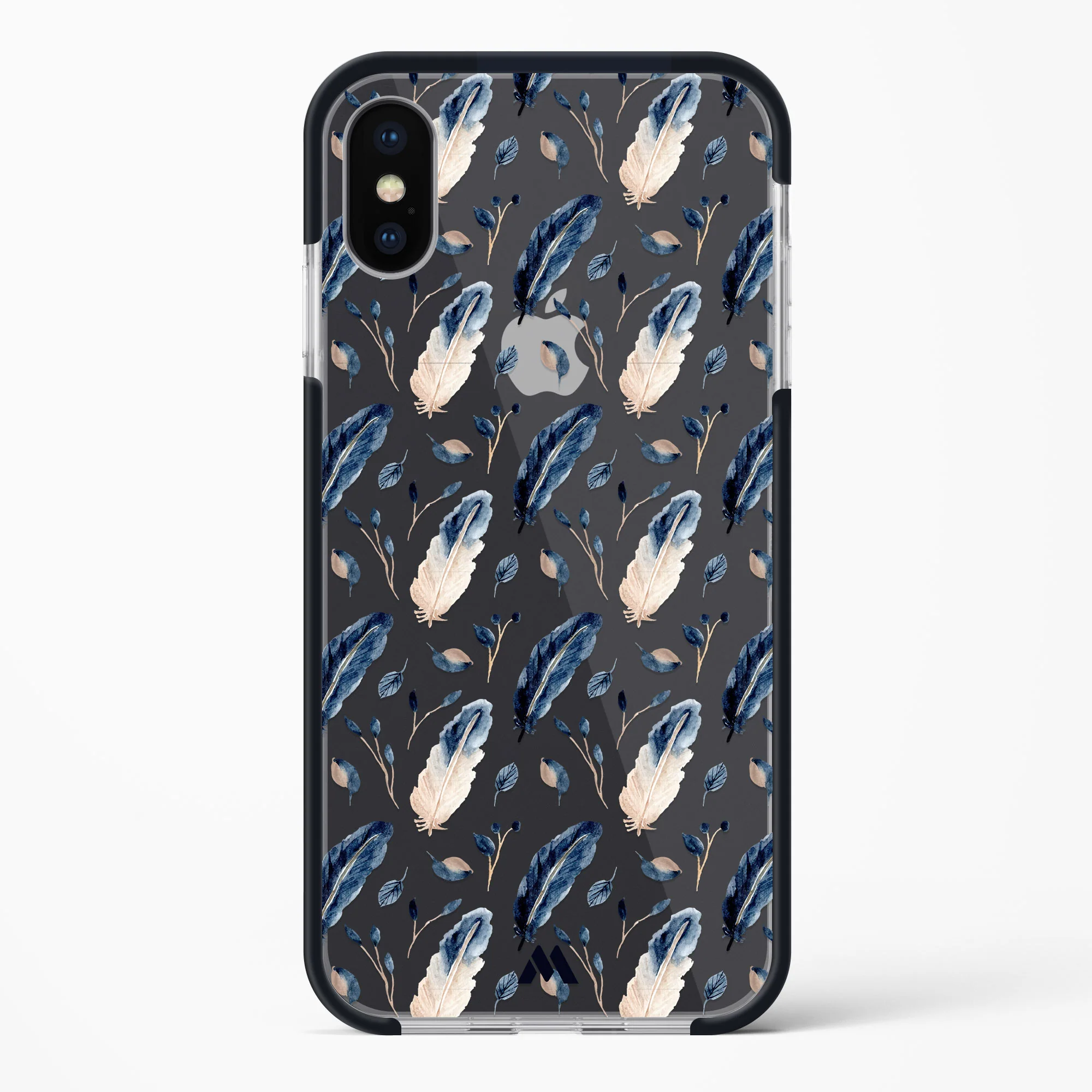 Painted Willow Bird Feathers Impact Drop Protection Case (Apple) - Image 91